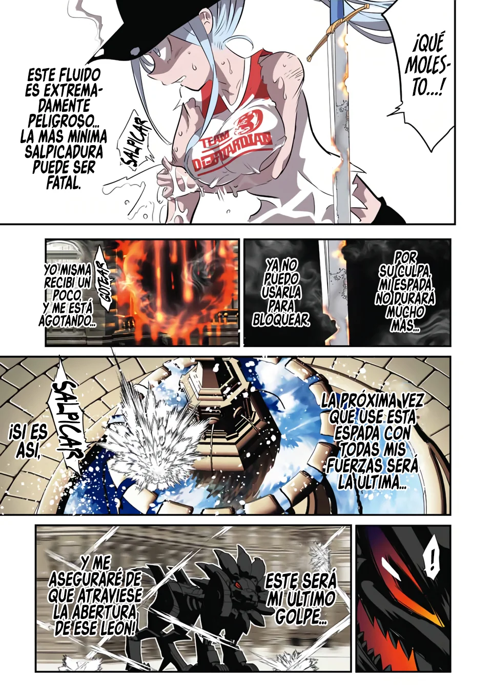 Tensei Shitara dai Nana Ouji dattanode, Kimamani Majutsu o Kiwamemasu Capitulo 128: El feroz león página 16