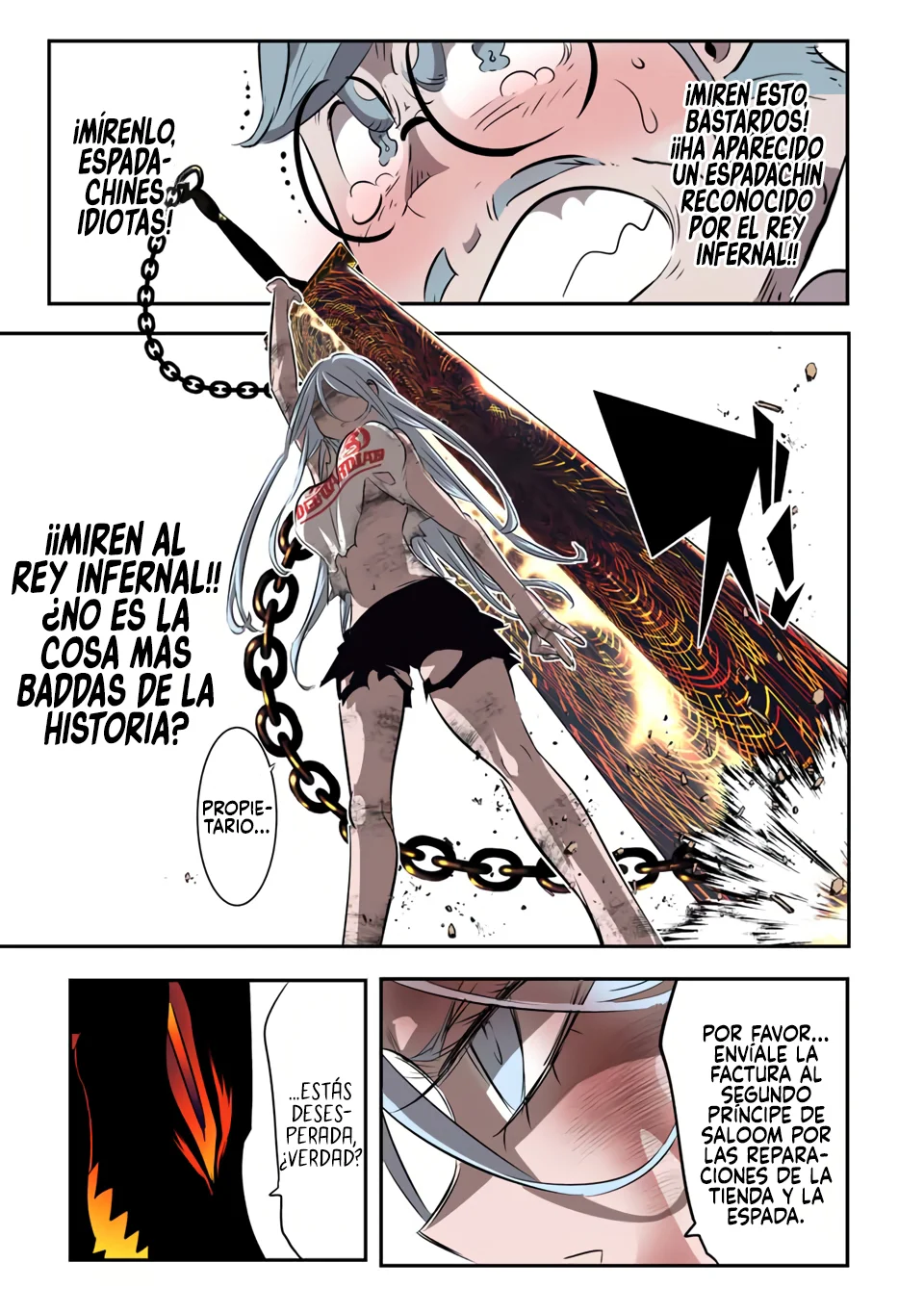 Tensei Shitara dai Nana Ouji dattanode, Kimamani Majutsu o Kiwamemasu Capitulo 129: El rey infernal página 11