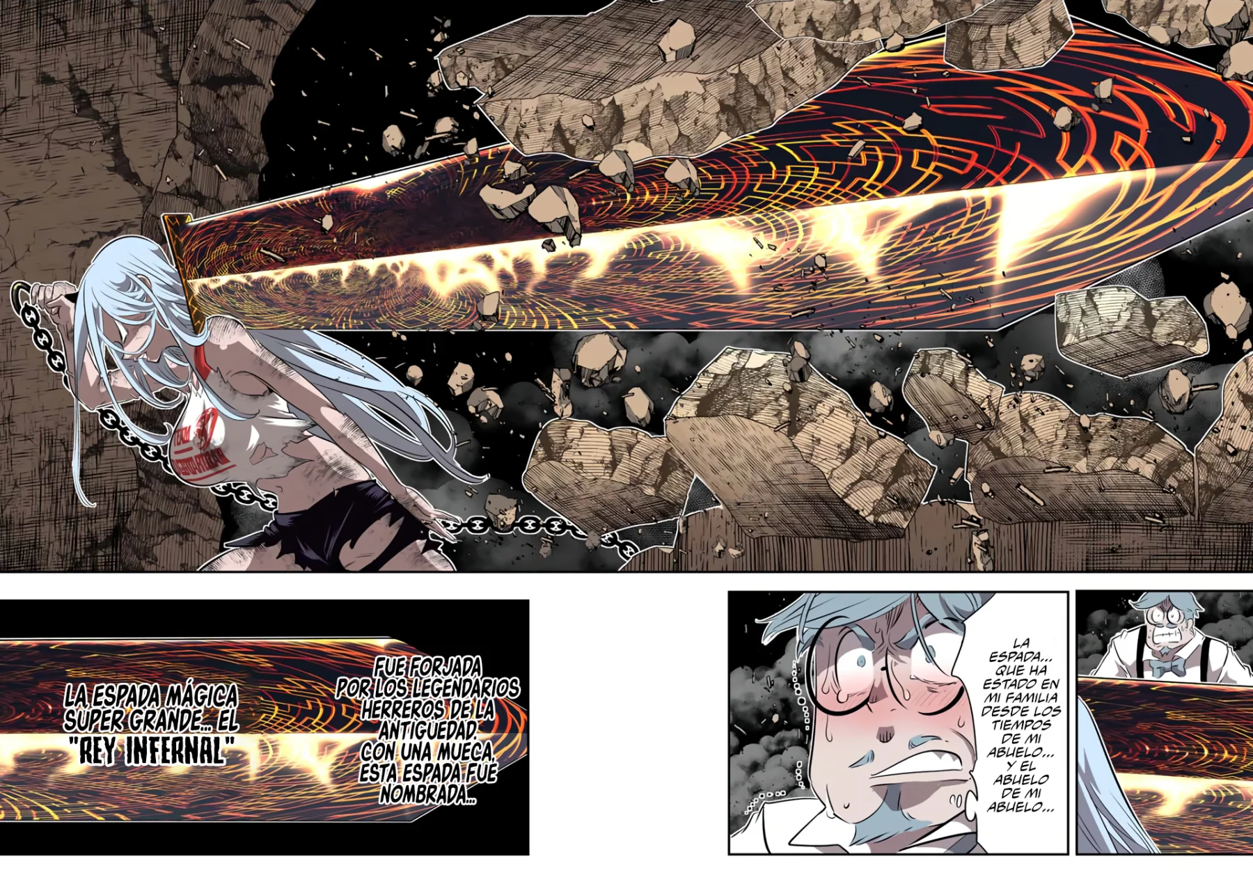 Tensei Shitara dai Nana Ouji dattanode, Kimamani Majutsu o Kiwamemasu Capitulo 129: El rey infernal página 9
