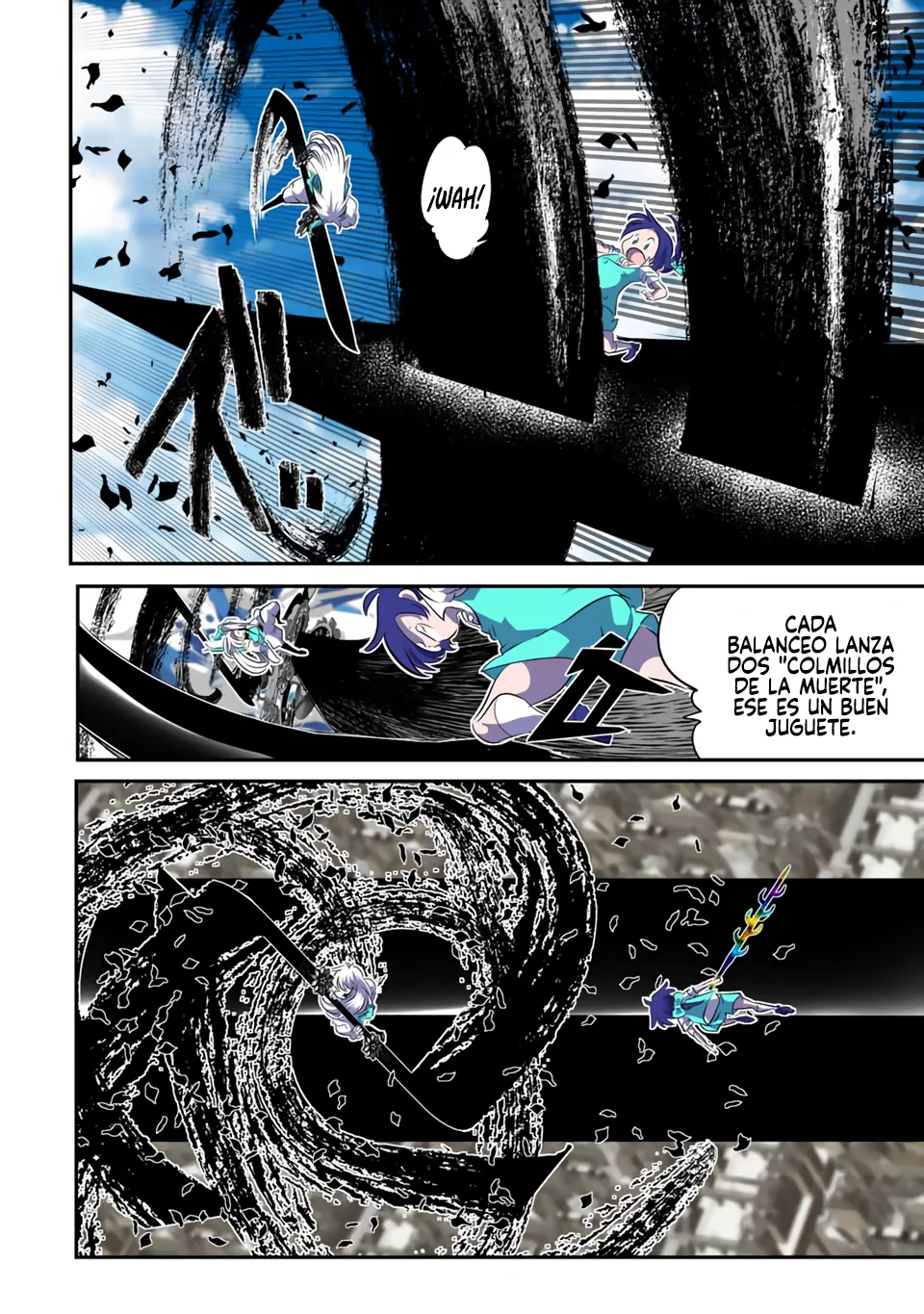 Tensei Shitara dai Nana Ouji dattanode, Kimamani Majutsu o Kiwamemasu Capitulo 138: Monocromo vs Arcoíris página 12