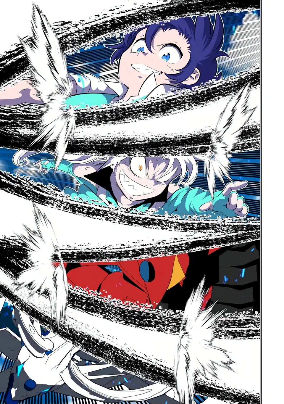 Tensei Shitara dai Nana Ouji dattanode, Kimamani Majutsu o Kiwamemasu Capitulo 138: Monocromo vs Arcoíris página 17
