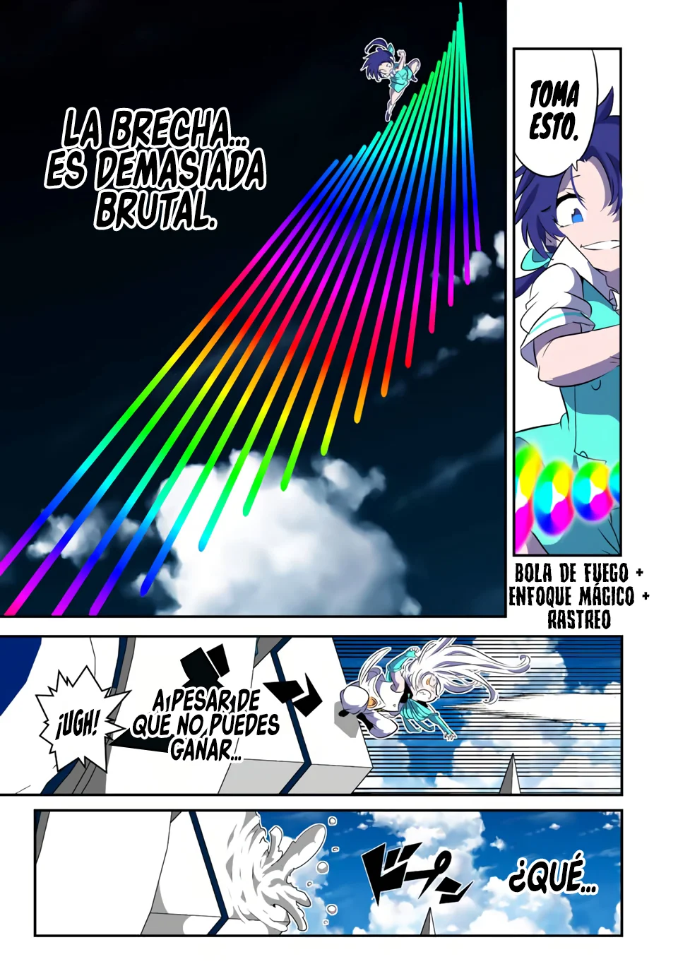 Tensei Shitara dai Nana Ouji dattanode, Kimamani Majutsu o Kiwamemasu Capitulo 138: Monocromo vs Arcoíris página 19