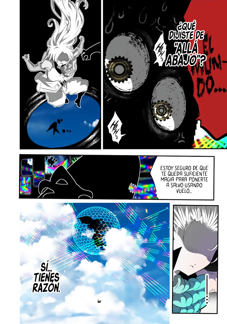 Tensei Shitara dai Nana Ouji dattanode, Kimamani Majutsu o Kiwamemasu Capitulo 138: Monocromo vs Arcoíris página 24