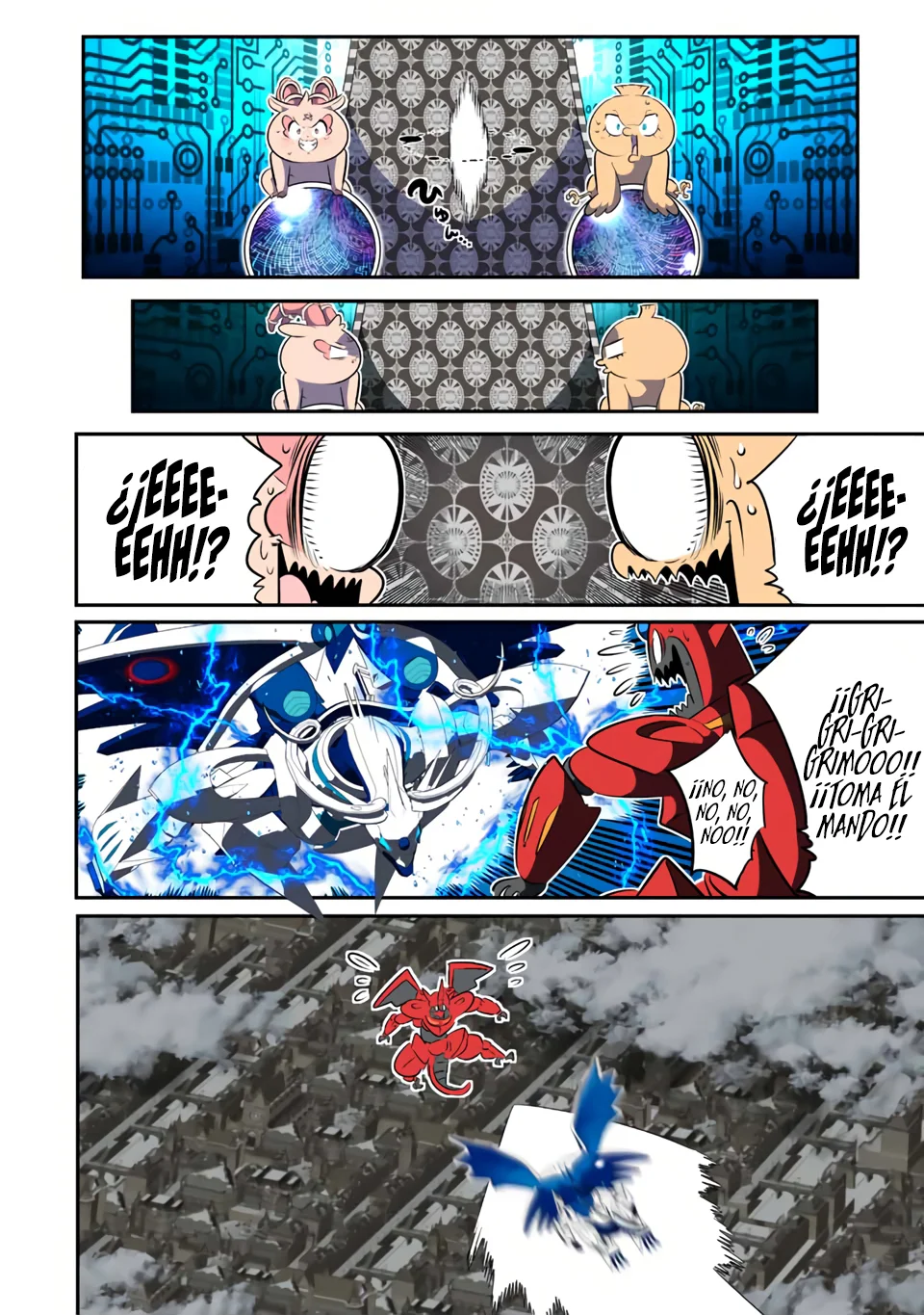 Tensei Shitara dai Nana Ouji dattanode, Kimamani Majutsu o Kiwamemasu Capitulo 138: Monocromo vs Arcoíris página 3