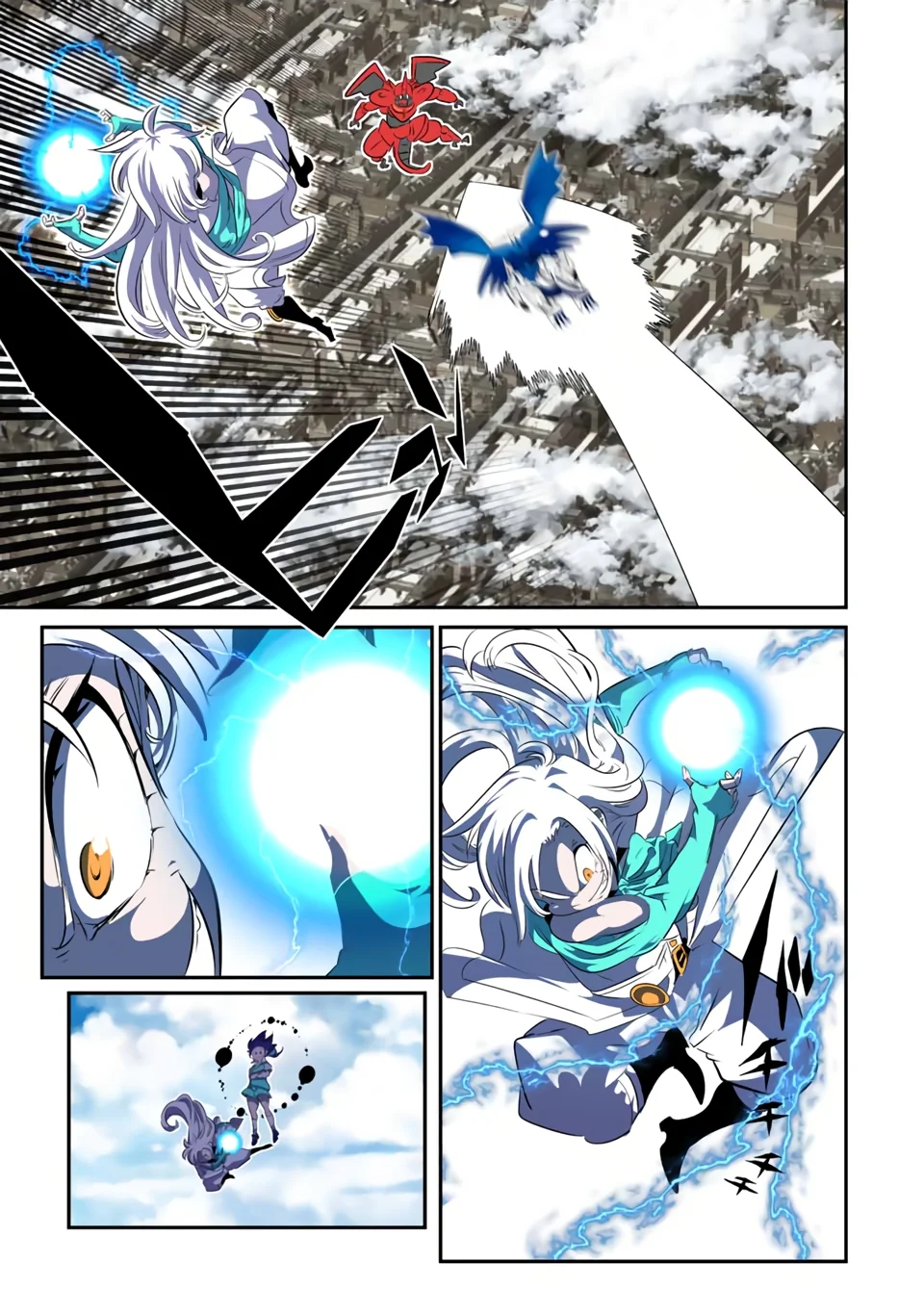 Tensei Shitara dai Nana Ouji dattanode, Kimamani Majutsu o Kiwamemasu Capitulo 138: Monocromo vs Arcoíris página 4