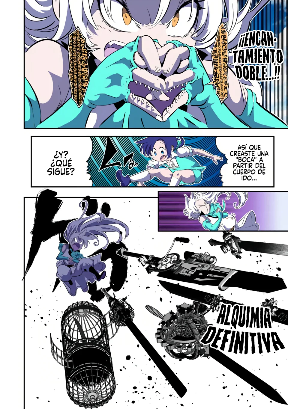 Tensei Shitara dai Nana Ouji dattanode, Kimamani Majutsu o Kiwamemasu Capitulo 138: Monocromo vs Arcoíris página 7