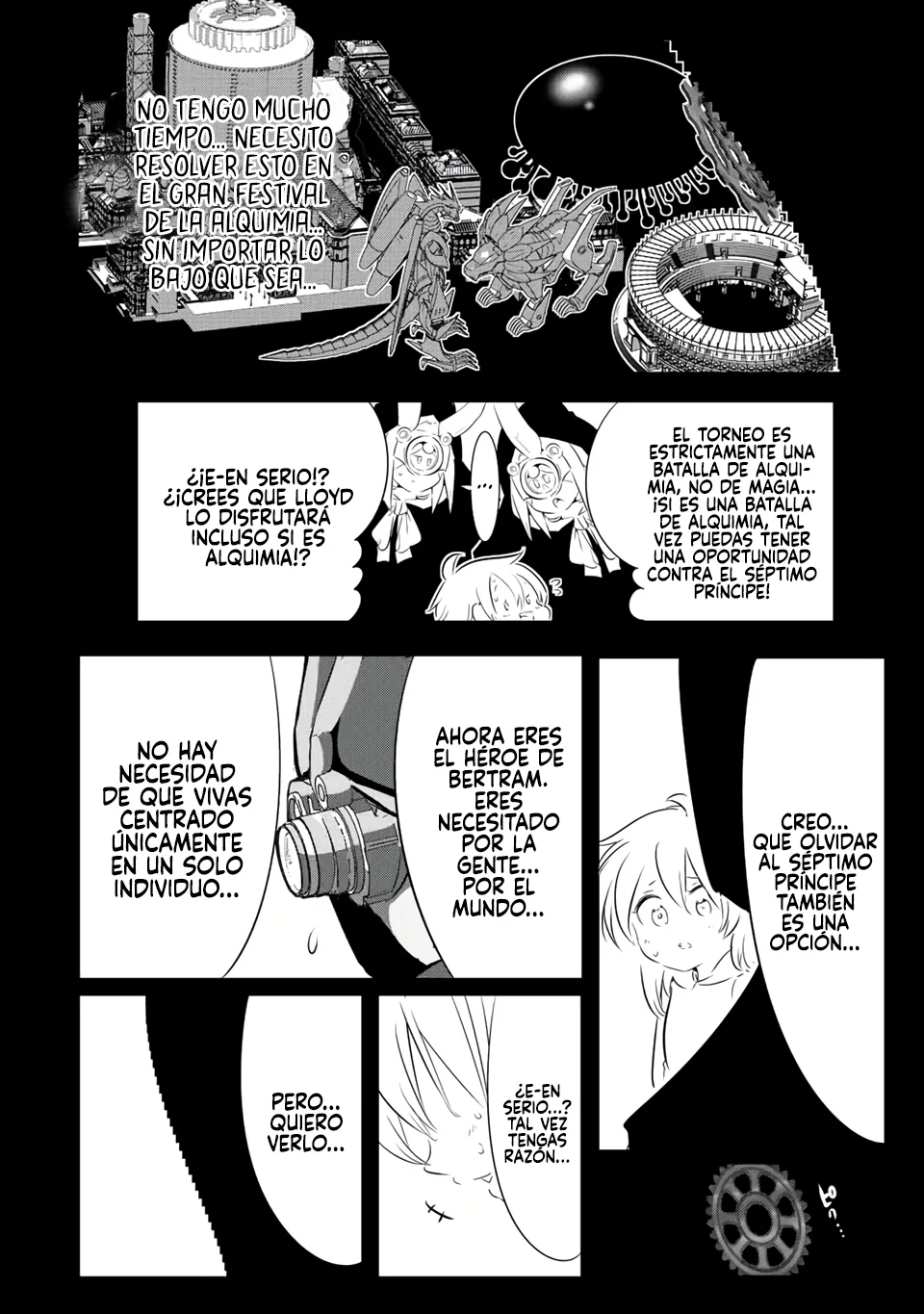 Tensei Shitara dai Nana Ouji dattanode, Kimamani Majutsu o Kiwamemasu Capitulo 139: Mundo monocromo página 27