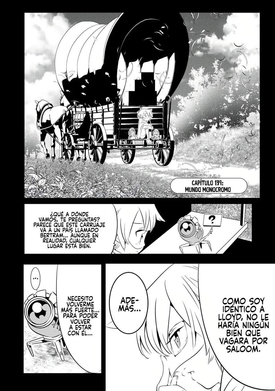 Tensei Shitara dai Nana Ouji dattanode, Kimamani Majutsu o Kiwamemasu Capitulo 139: Mundo monocromo página 3