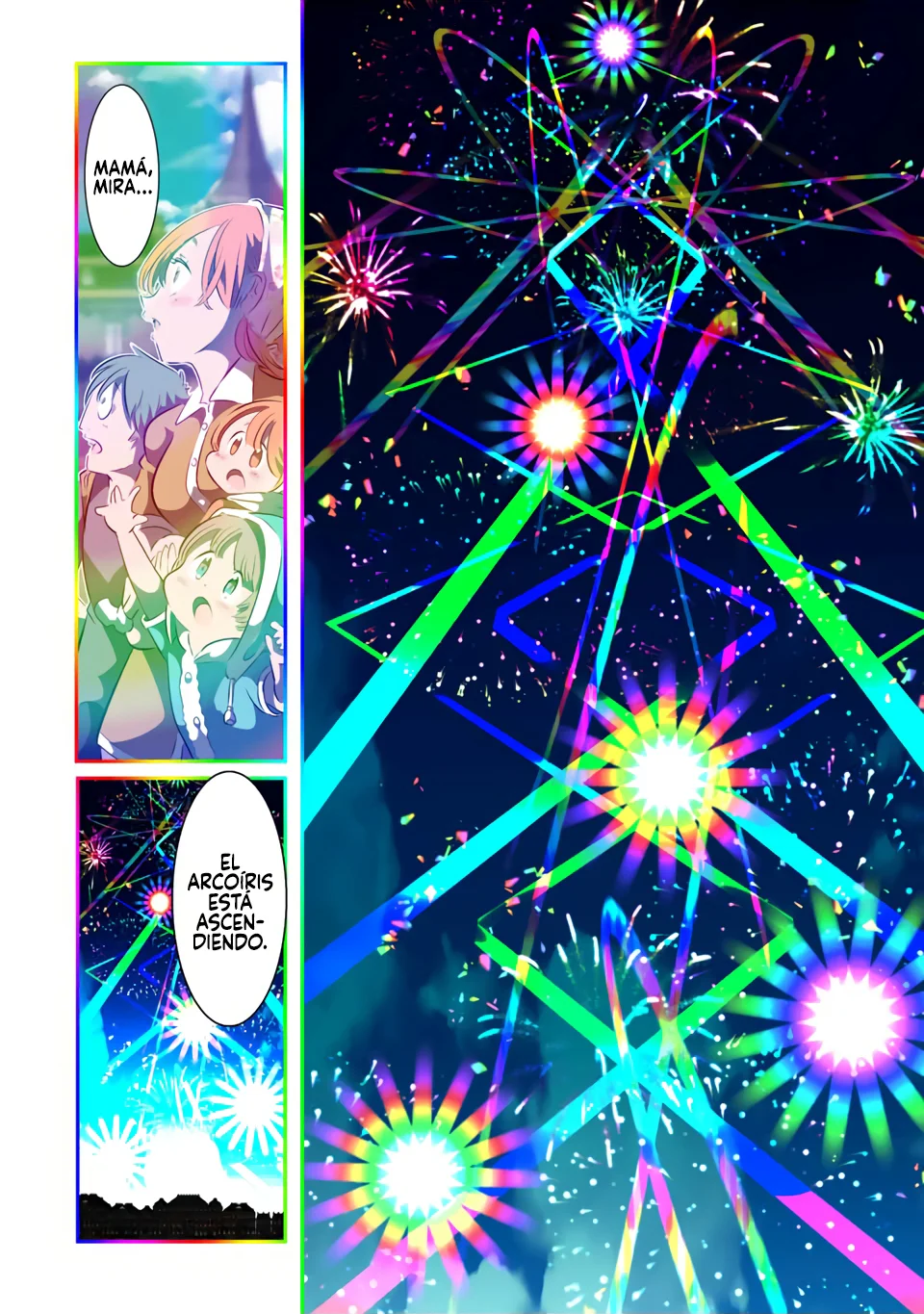 Tensei Shitara dai Nana Ouji dattanode, Kimamani Majutsu o Kiwamemasu Capitulo 140: Mundo arcoíris página 9