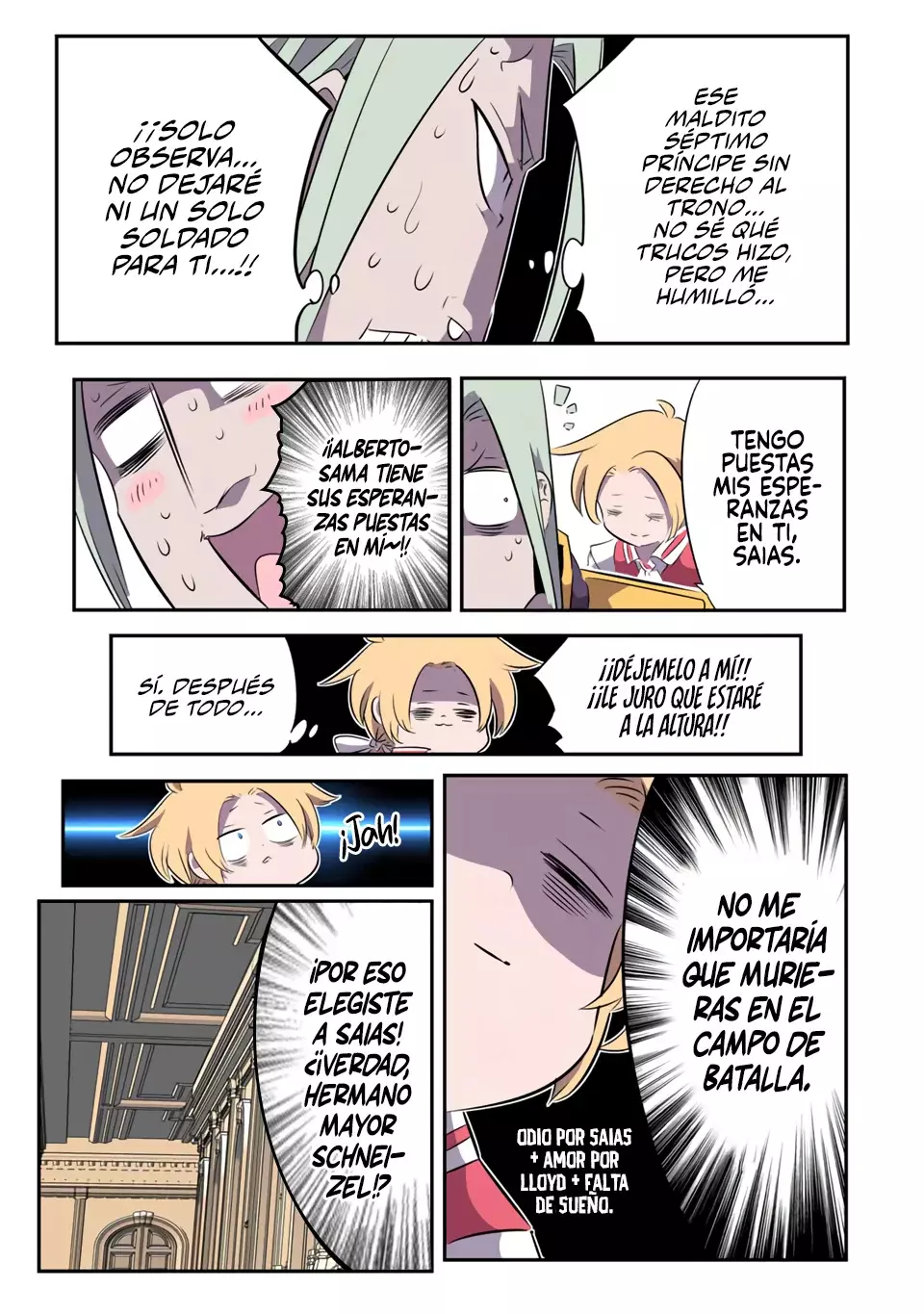 Tensei Shitara dai Nana Ouji dattanode, Kimamani Majutsu o Kiwamemasu Capitulo 148 página 14