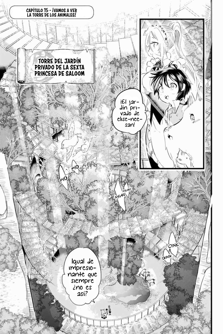 Tensei Shitara dai Nana Ouji dattanode, Kimamani Majutsu o Kiwamemasu Capitulo 15: ¡Vamos a ver la torre de los animales! página 2