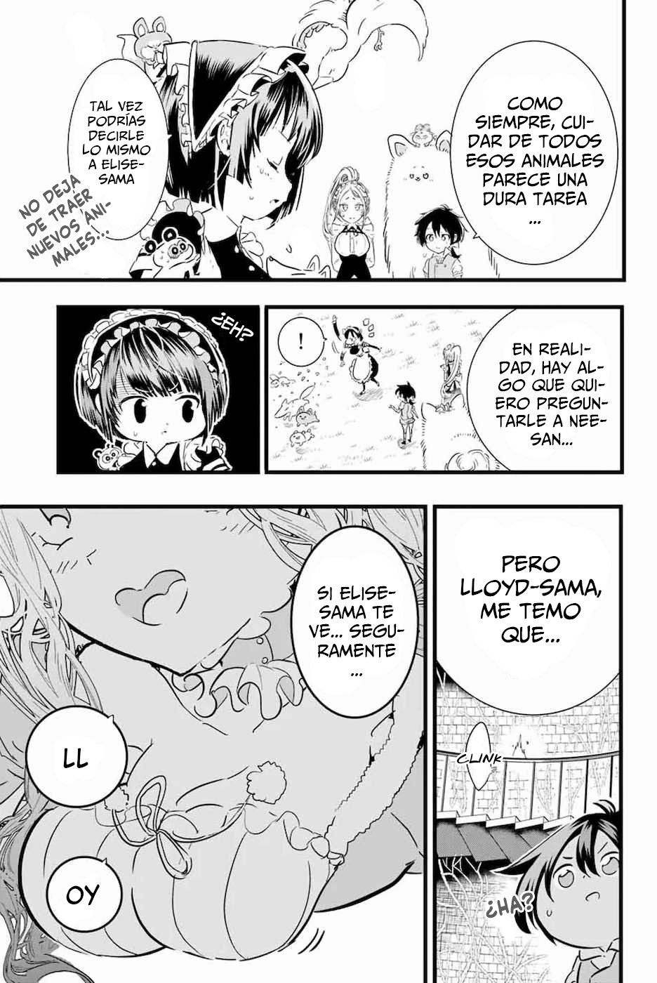Tensei Shitara dai Nana Ouji dattanode, Kimamani Majutsu o Kiwamemasu Capitulo 15: ¡Vamos a ver la torre de los animales! página 4