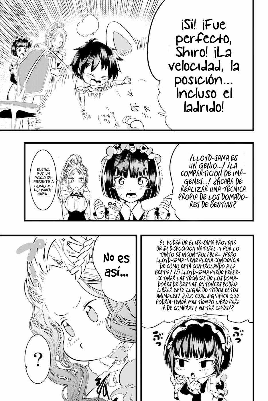 Tensei Shitara dai Nana Ouji dattanode, Kimamani Majutsu o Kiwamemasu Capitulo 16: El poder de Elise página 8