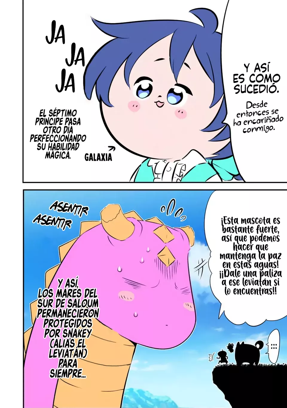 Tensei Shitara dai Nana Ouji dattanode, Kimamani Majutsu o Kiwamemasu Capitulo 162.5: Extra: Una serpiente bajo el cuidado de una rana página 21