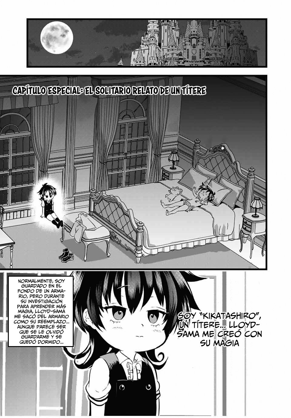 Tensei Shitara dai Nana Ouji dattanode, Kimamani Majutsu o Kiwamemasu Capitulo 18.5: El solitario relato de un títere página 2