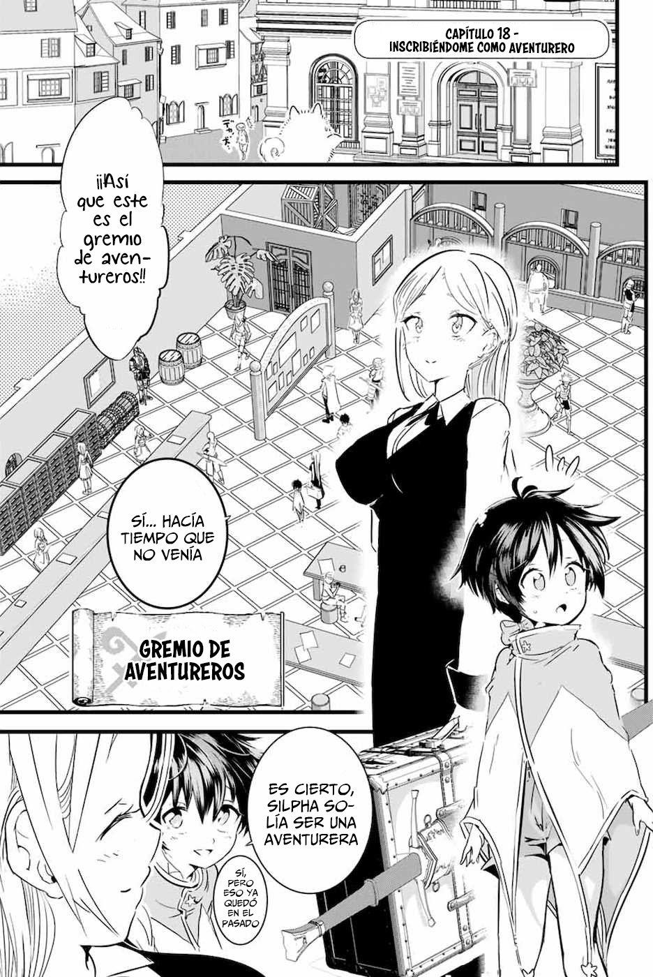 Tensei Shitara dai Nana Ouji dattanode, Kimamani Majutsu o Kiwamemasu Capitulo 18: Inscribiéndome como aventurero página 2