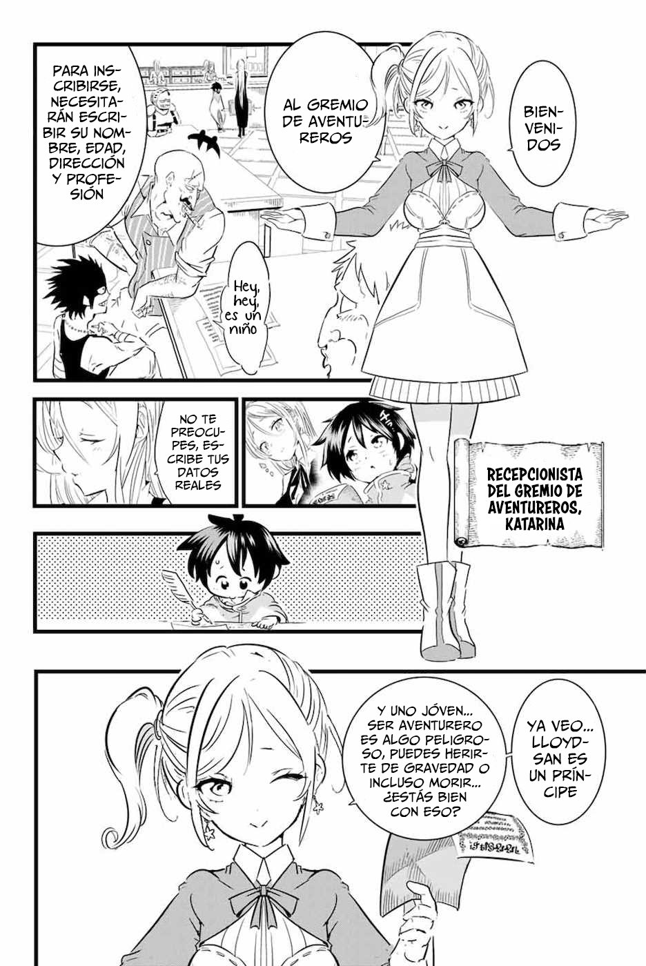 Tensei Shitara dai Nana Ouji dattanode, Kimamani Majutsu o Kiwamemasu Capitulo 18: Inscribiéndome como aventurero página 3