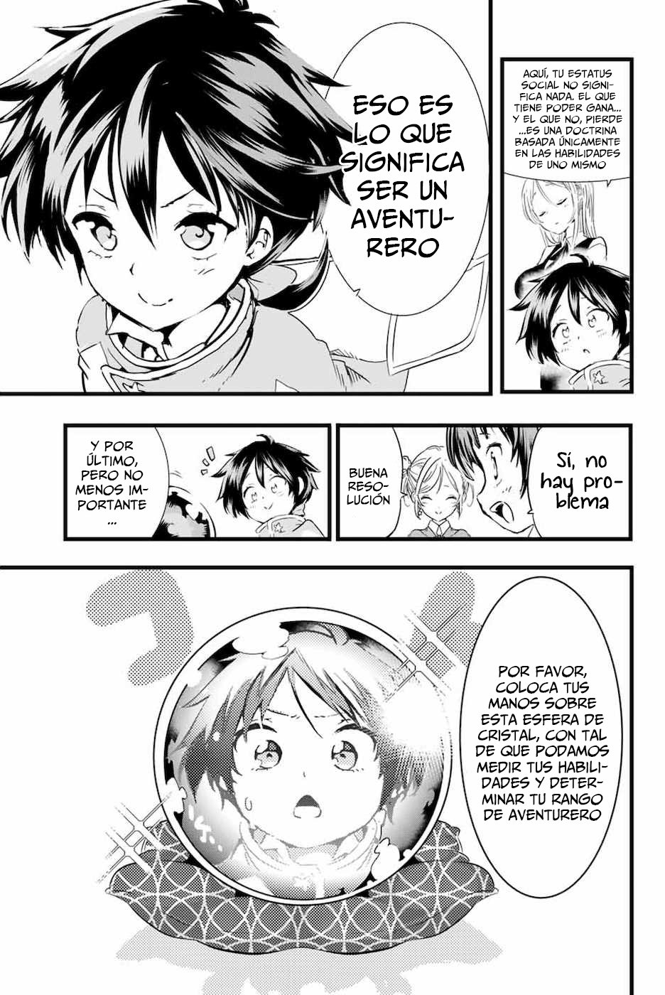 Tensei Shitara dai Nana Ouji dattanode, Kimamani Majutsu o Kiwamemasu Capitulo 18: Inscribiéndome como aventurero página 4