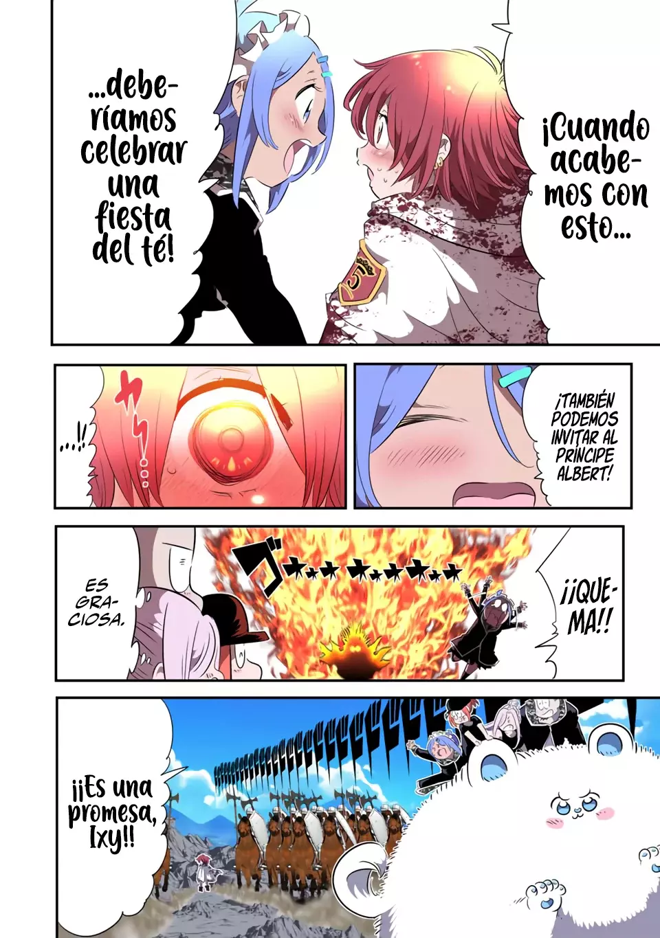 Tensei Shitara dai Nana Ouji dattanode, Kimamani Majutsu o Kiwamemasu Capitulo 181 página 27