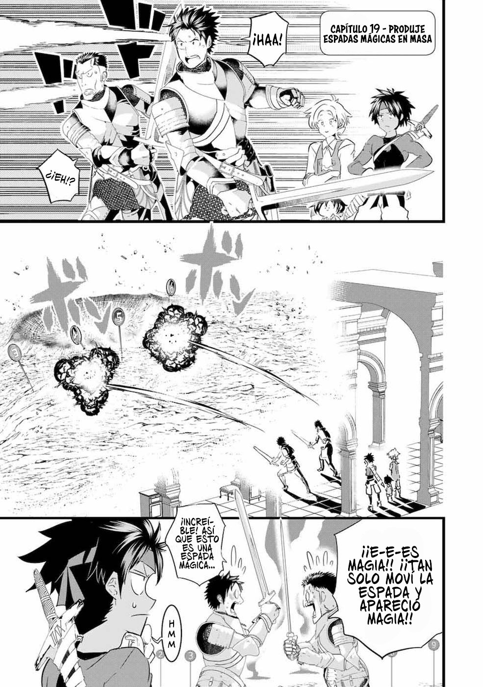 Tensei Shitara dai Nana Ouji dattanode, Kimamani Majutsu o Kiwamemasu Capitulo 19: Produje espadas mágicas en masa página 2