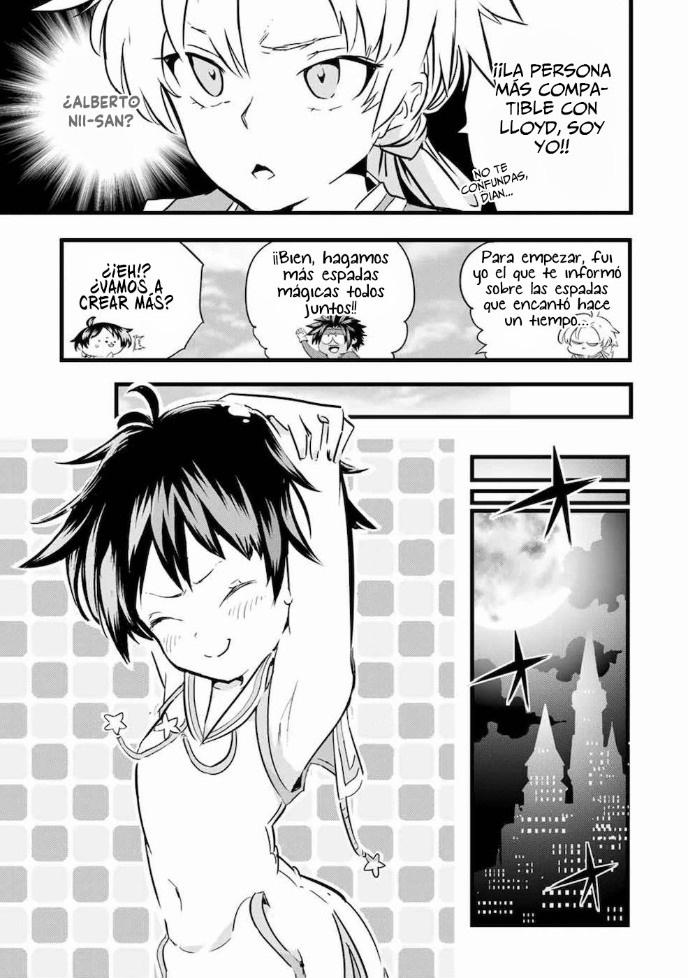 Tensei Shitara dai Nana Ouji dattanode, Kimamani Majutsu o Kiwamemasu Capitulo 19: Produje espadas mágicas en masa página 4