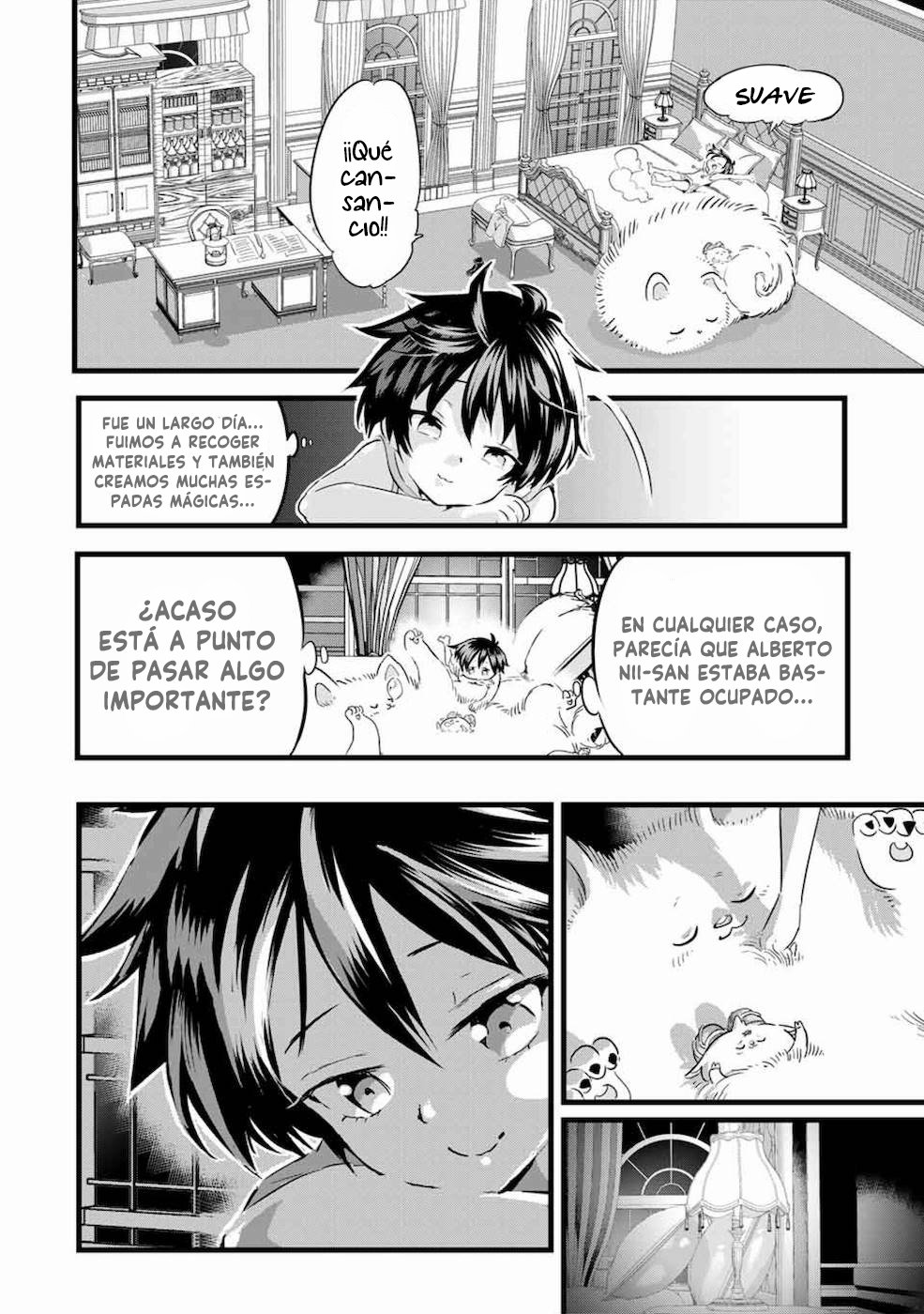 Tensei Shitara dai Nana Ouji dattanode, Kimamani Majutsu o Kiwamemasu Capitulo 19: Produje espadas mágicas en masa página 5