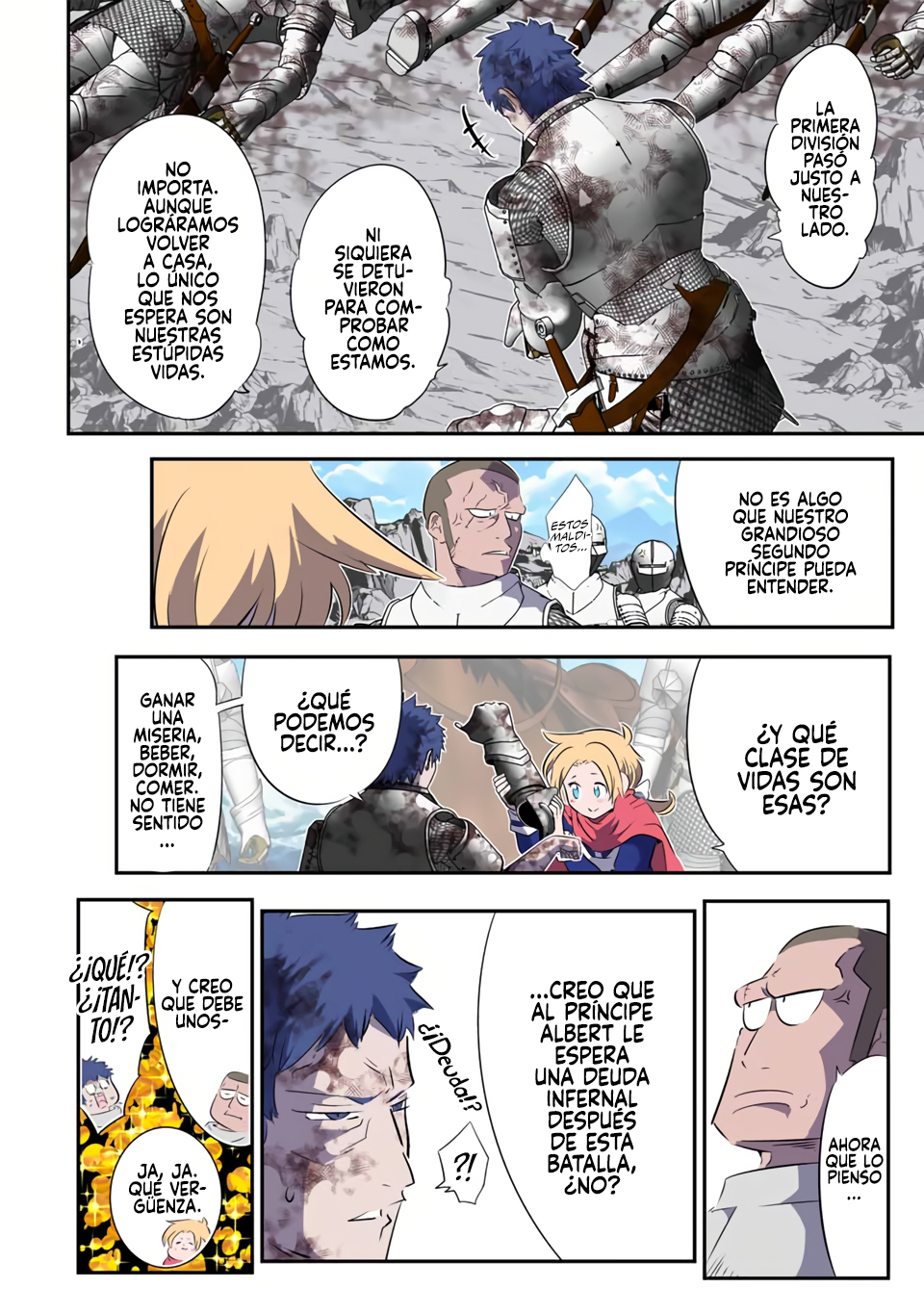 Tensei Shitara dai Nana Ouji dattanode, Kimamani Majutsu o Kiwamemasu Capitulo 193 página 4