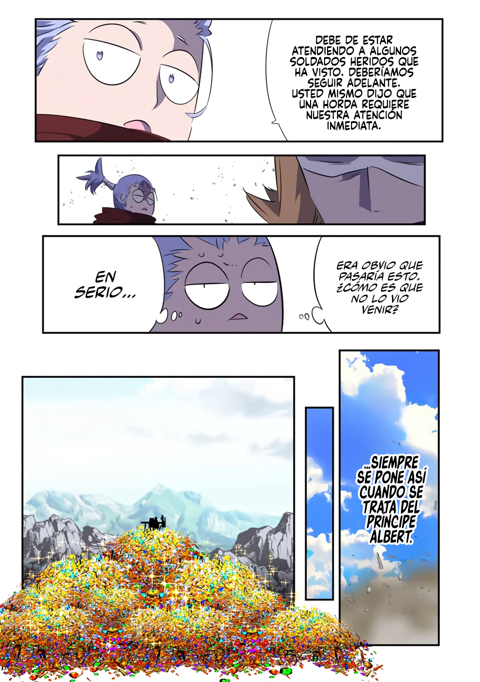 Tensei Shitara dai Nana Ouji dattanode, Kimamani Majutsu o Kiwamemasu Capitulo 193 página 9
