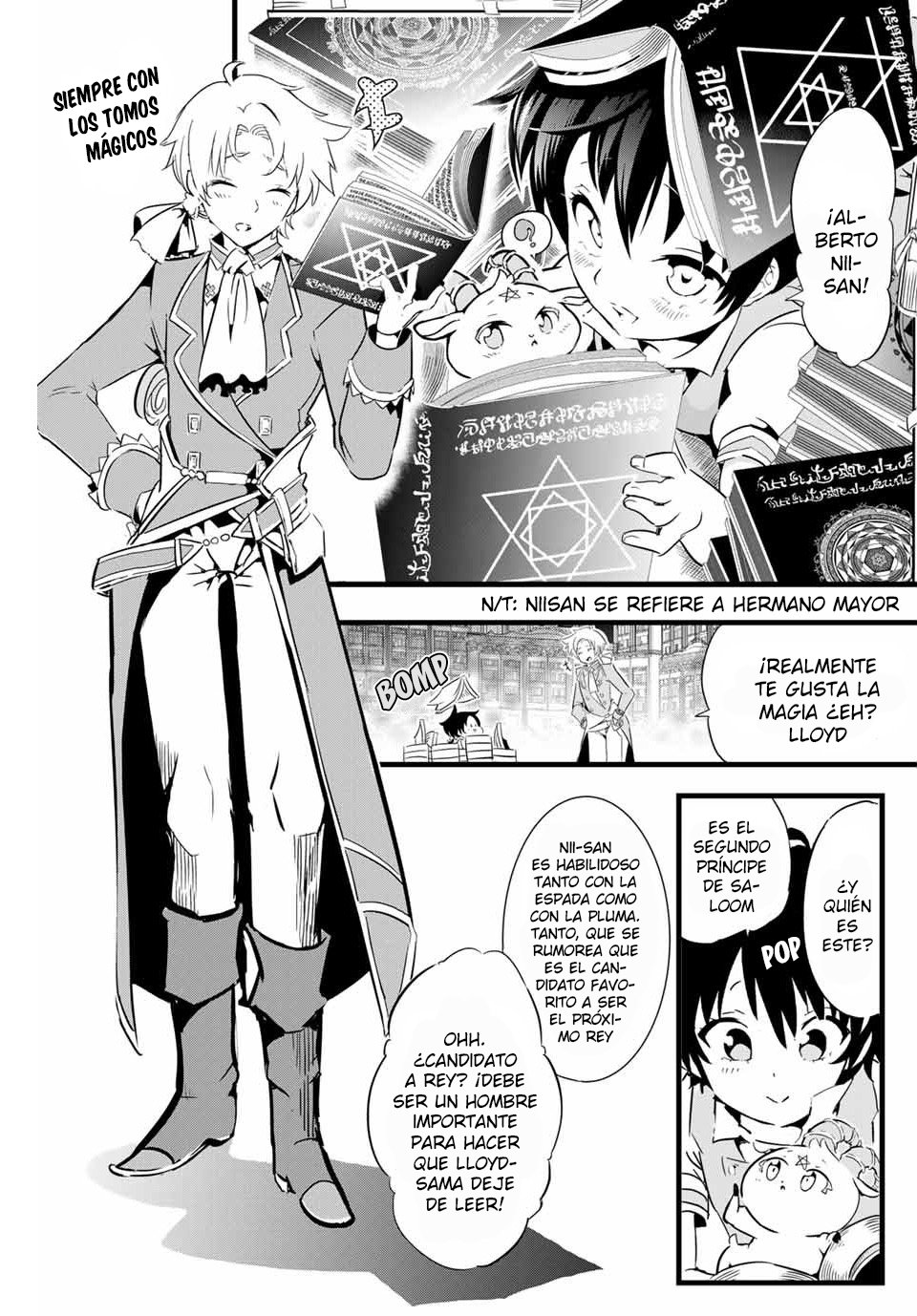 Tensei Shitara dai Nana Ouji dattanode, Kimamani Majutsu o Kiwamemasu Capitulo 2: Mi hermano mayor está tramando algo página 9