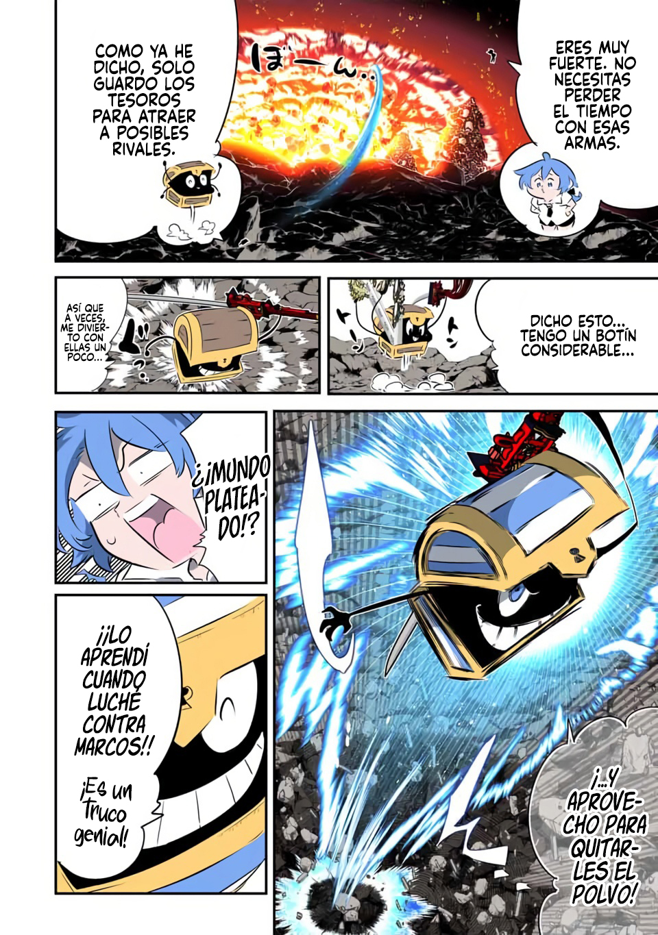 Tensei Shitara dai Nana Ouji dattanode, Kimamani Majutsu o Kiwamemasu Capitulo 202 página 10
