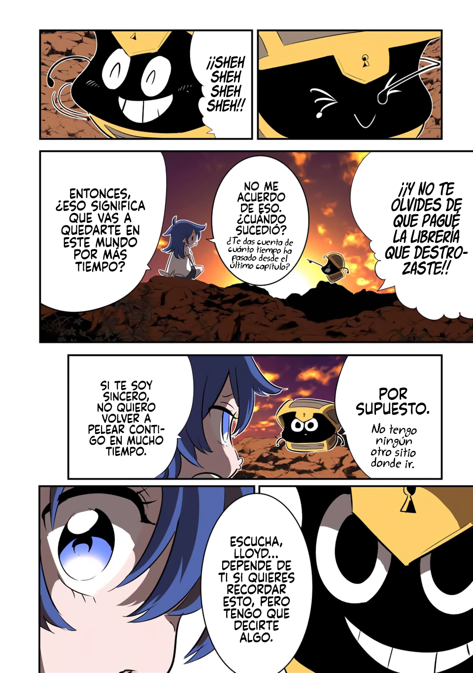 Tensei Shitara dai Nana Ouji dattanode, Kimamani Majutsu o Kiwamemasu Capitulo 207 página 9