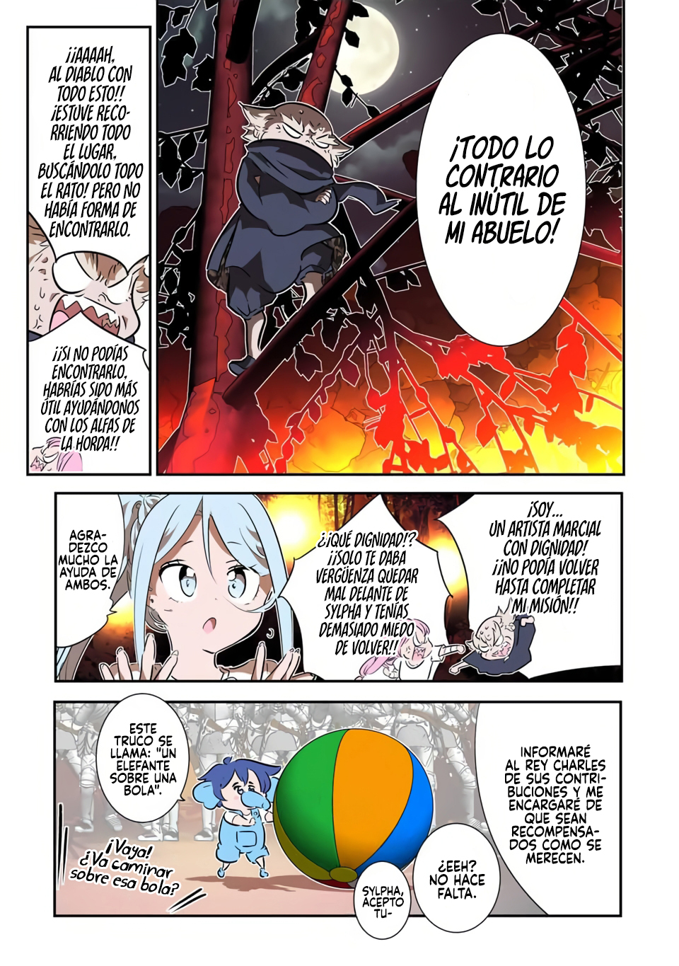 Tensei Shitara dai Nana Ouji dattanode, Kimamani Majutsu o Kiwamemasu Capitulo 208 página 12