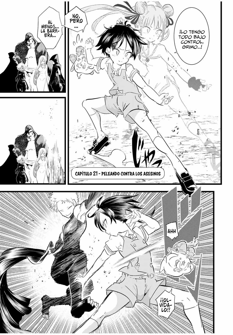 Tensei Shitara dai Nana Ouji dattanode, Kimamani Majutsu o Kiwamemasu Capitulo 21: Peleando contra los asesinos página 2