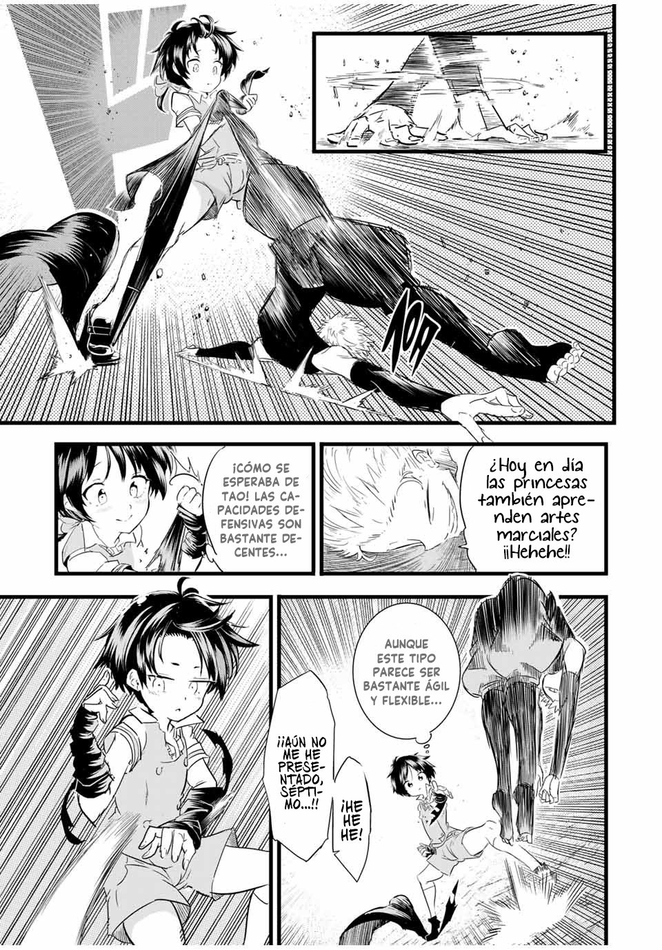 Tensei Shitara dai Nana Ouji dattanode, Kimamani Majutsu o Kiwamemasu Capitulo 21: Peleando contra los asesinos página 4