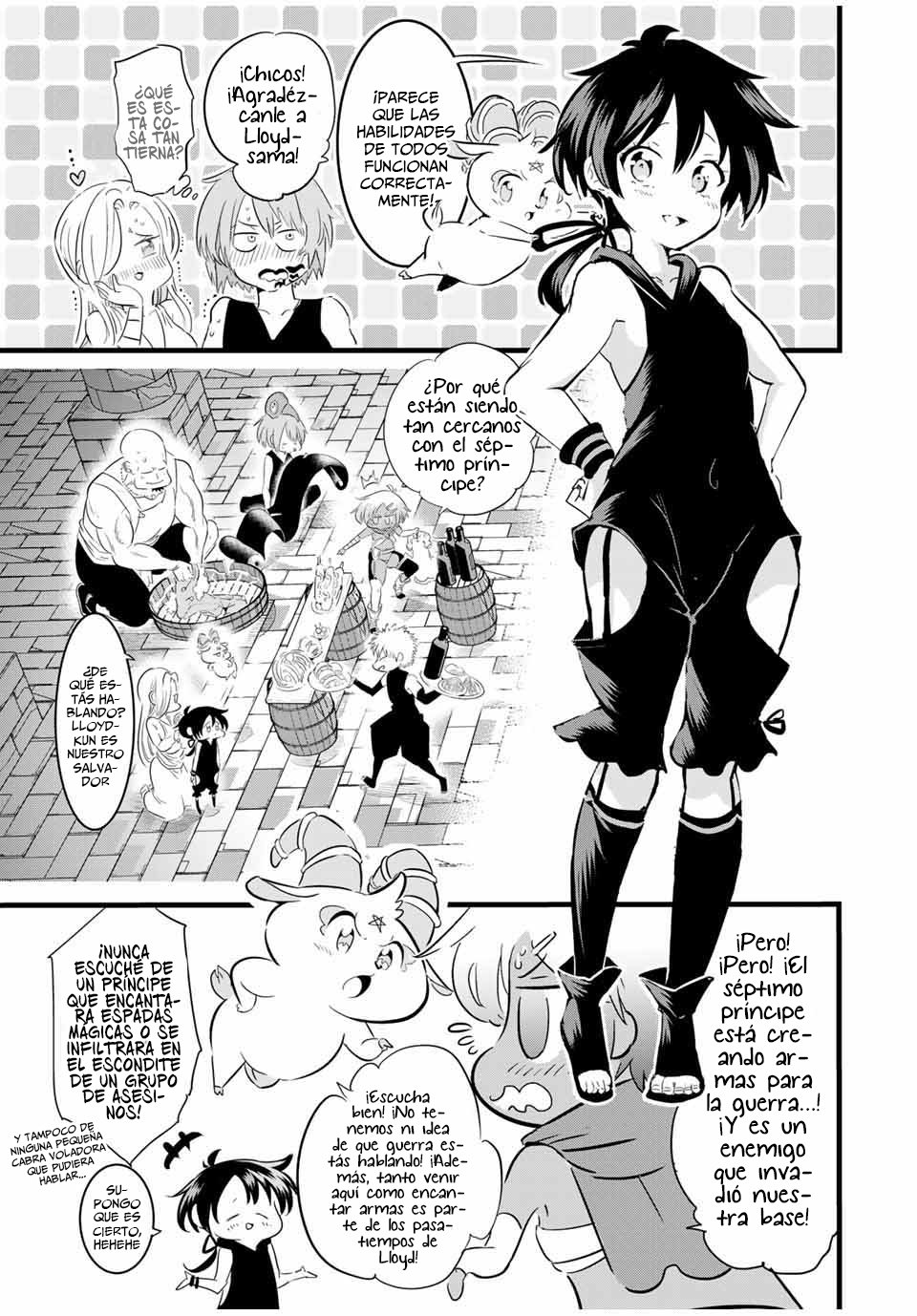 Tensei Shitara dai Nana Ouji dattanode, Kimamani Majutsu o Kiwamemasu Capitulo 23: Derroté a los asesinos página 12