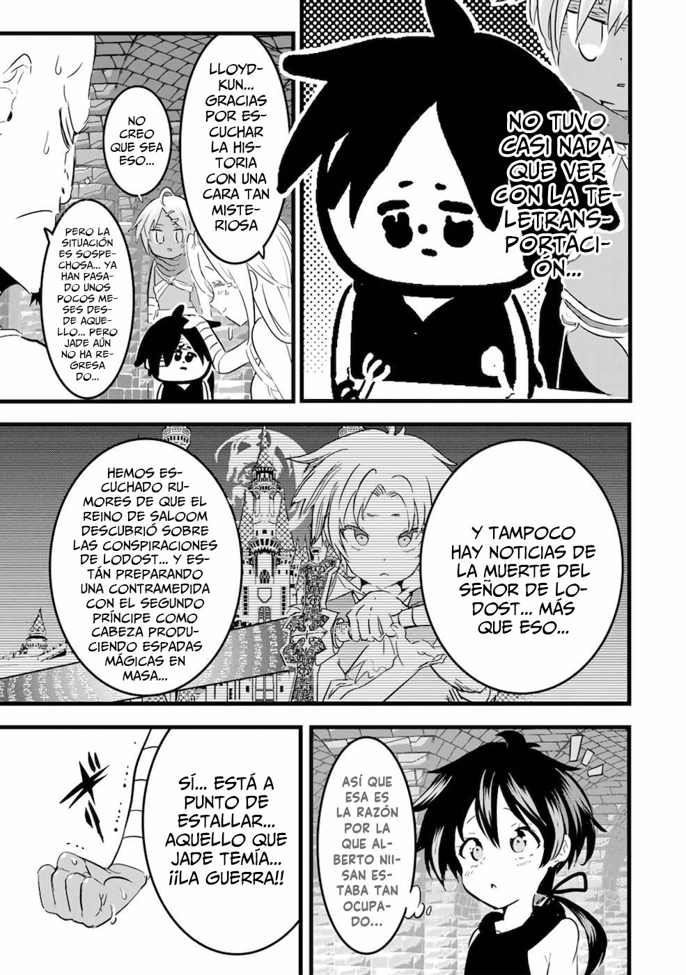 Tensei Shitara dai Nana Ouji dattanode, Kimamani Majutsu o Kiwamemasu Capitulo 24: Jade, el viajero maldito página 14