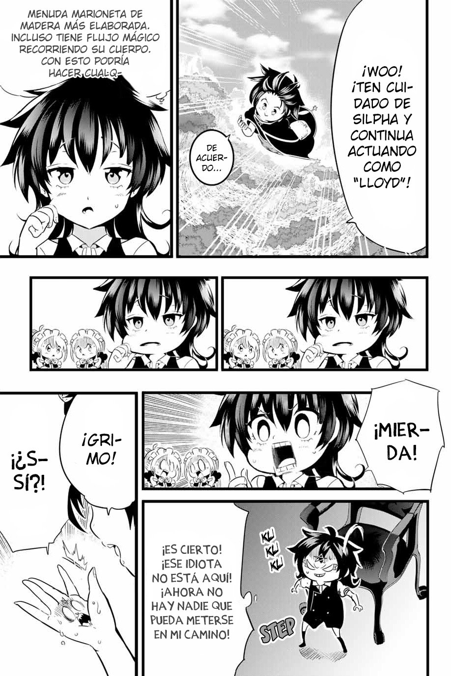 Tensei Shitara dai Nana Ouji dattanode, Kimamani Majutsu o Kiwamemasu Capitulo 3: Nos encontramos con una aventurera página 10