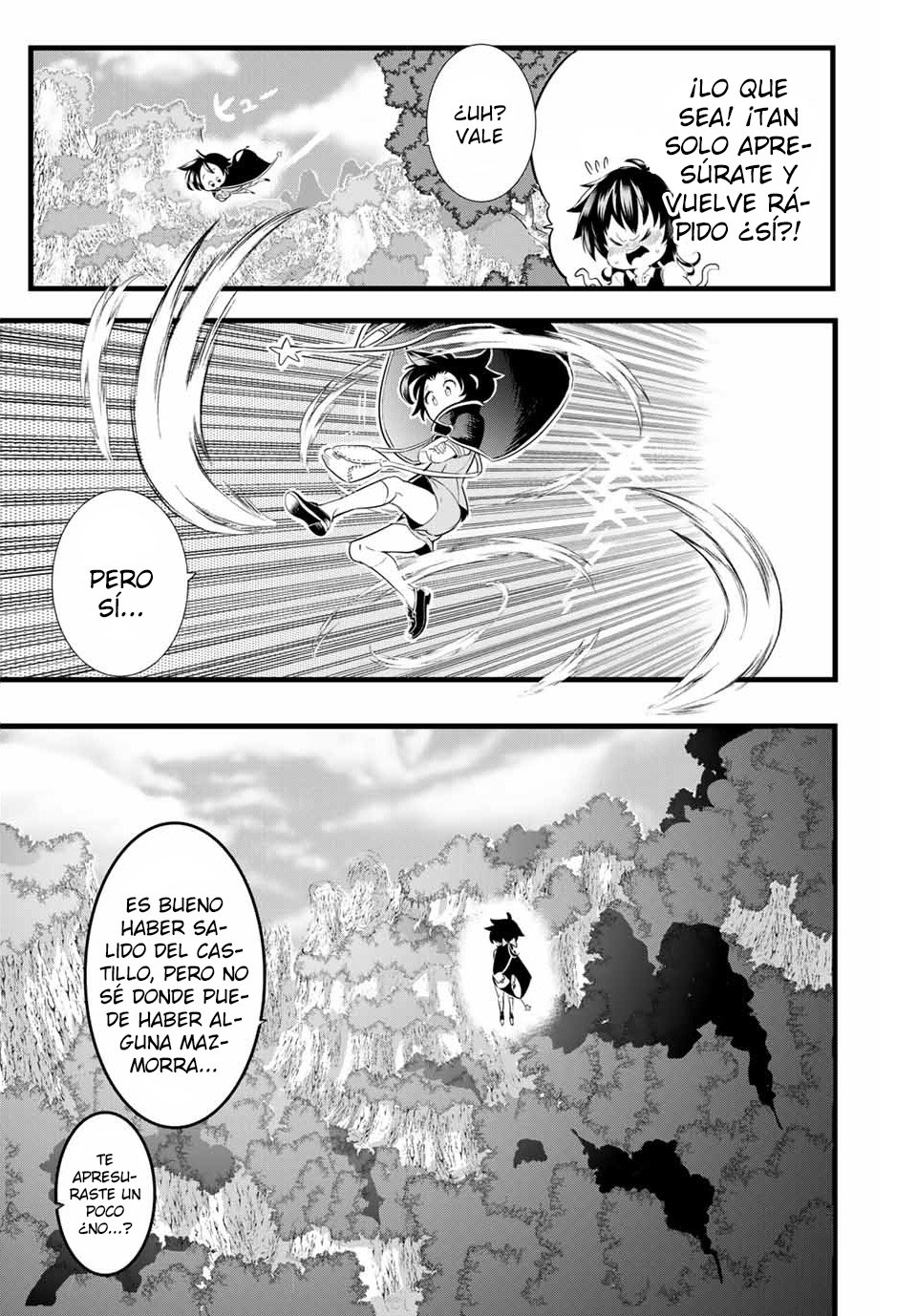 Tensei Shitara dai Nana Ouji dattanode, Kimamani Majutsu o Kiwamemasu Capitulo 3: Nos encontramos con una aventurera página 12