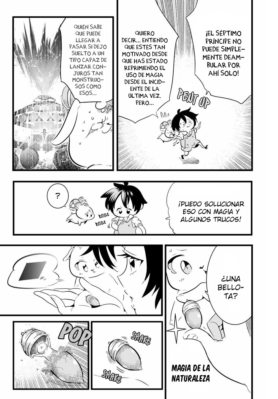 Tensei Shitara dai Nana Ouji dattanode, Kimamani Majutsu o Kiwamemasu Capitulo 3: Nos encontramos con una aventurera página 4