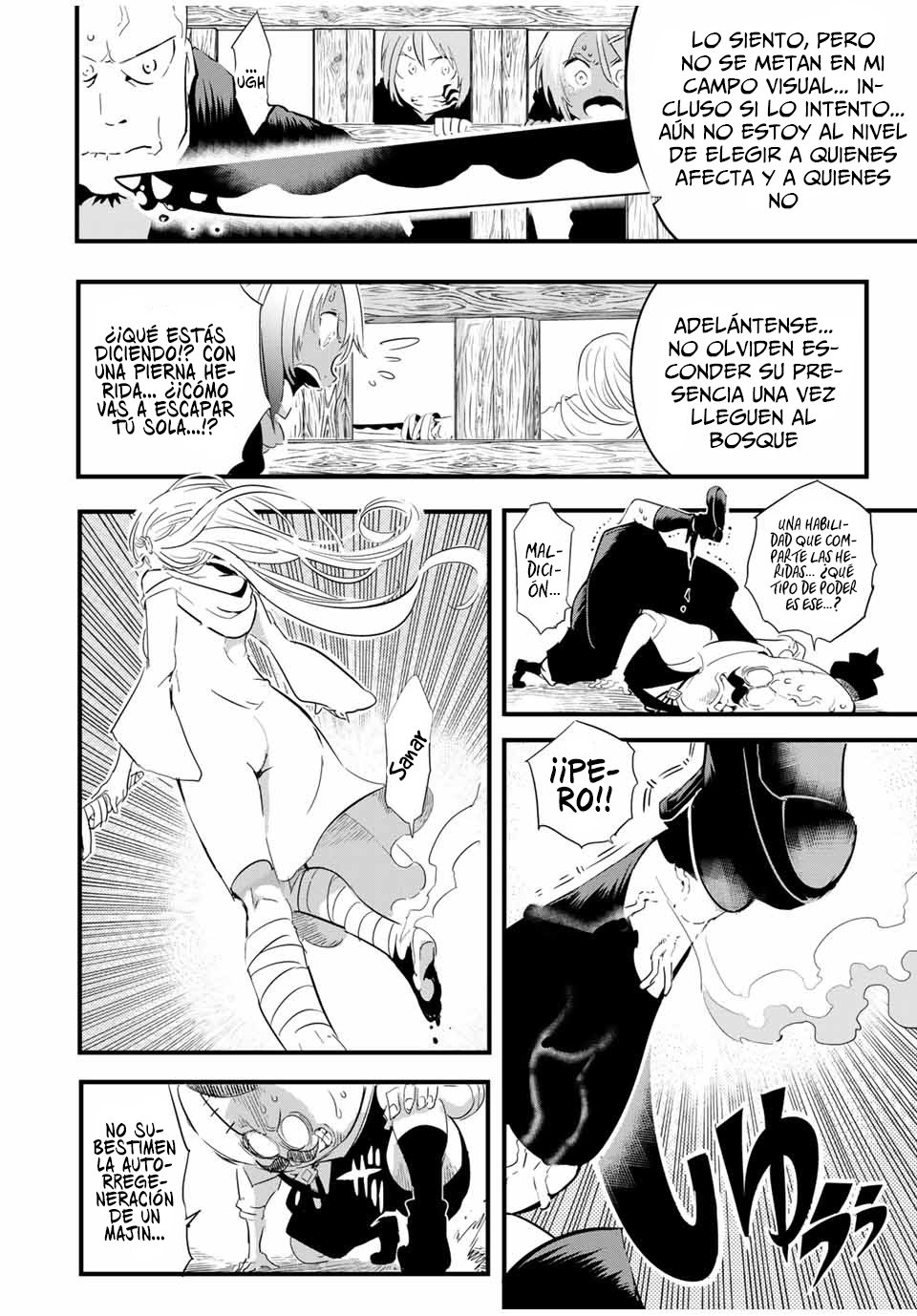 Tensei Shitara dai Nana Ouji dattanode, Kimamani Majutsu o Kiwamemasu Capitulo 31: Un grupo de majins nos persigue página 7