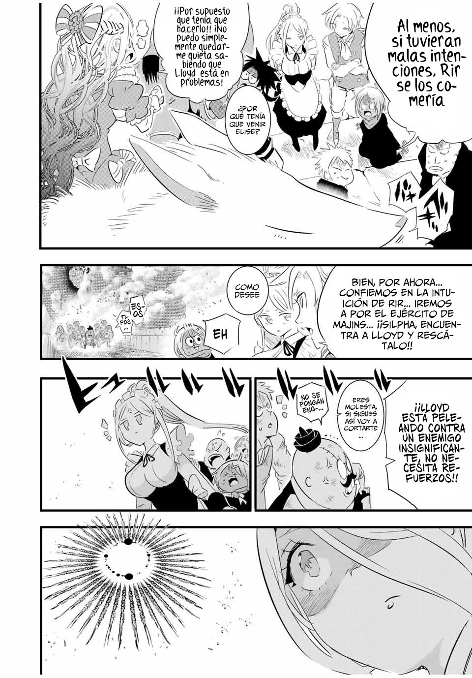 Tensei Shitara dai Nana Ouji dattanode, Kimamani Majutsu o Kiwamemasu Capitulo 32: Han llegado los refuerzos página 8