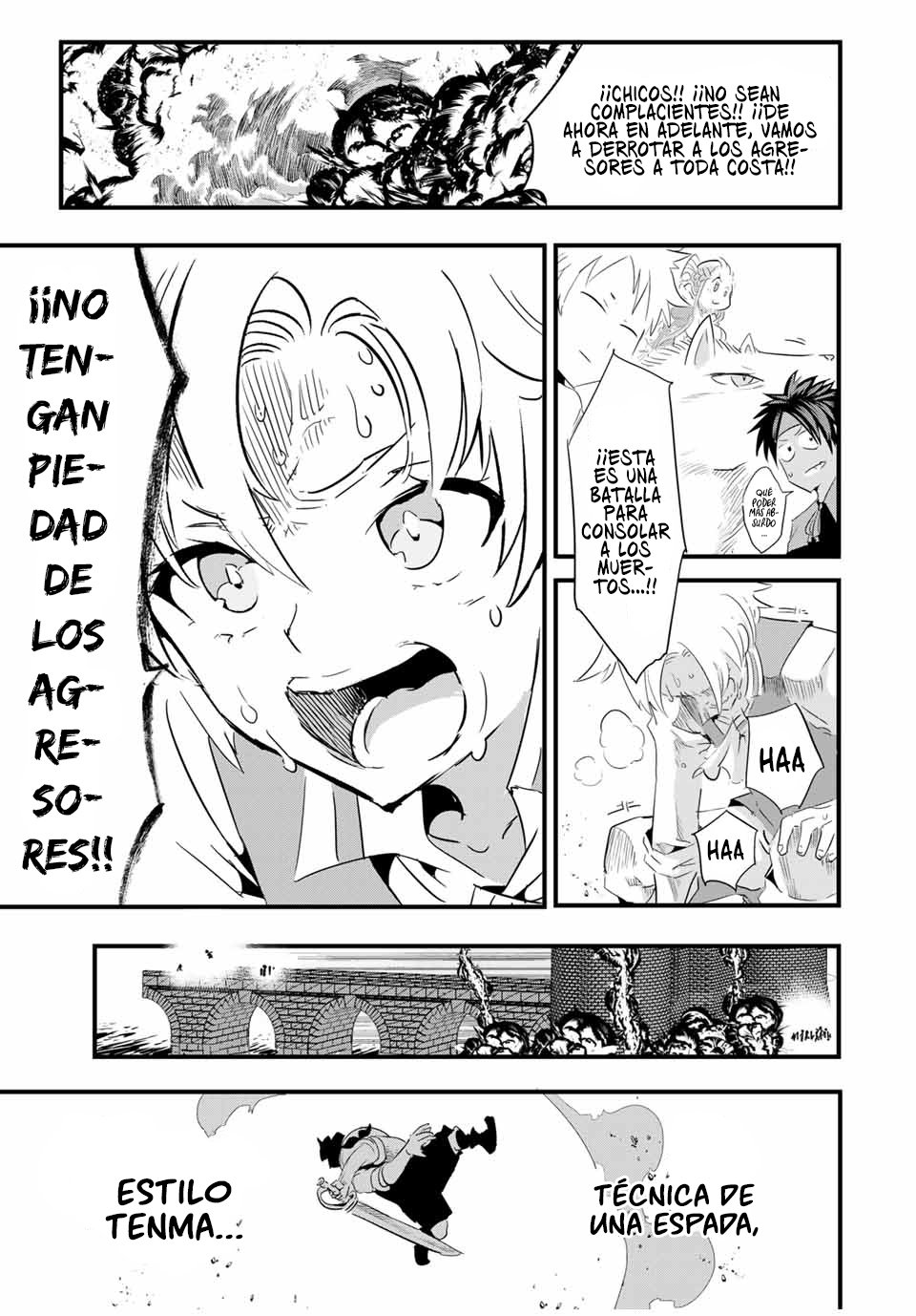 Tensei Shitara dai Nana Ouji dattanode, Kimamani Majutsu o Kiwamemasu Capitulo 33: Espadachín y espadachina página 7