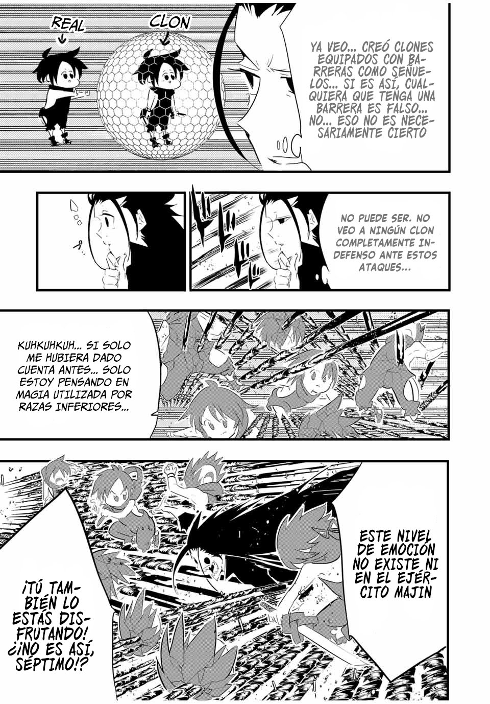 Tensei Shitara dai Nana Ouji dattanode, Kimamani Majutsu o Kiwamemasu Capitulo 36: No puedo detenerme ni siquiera en medio de la batalla página 5
