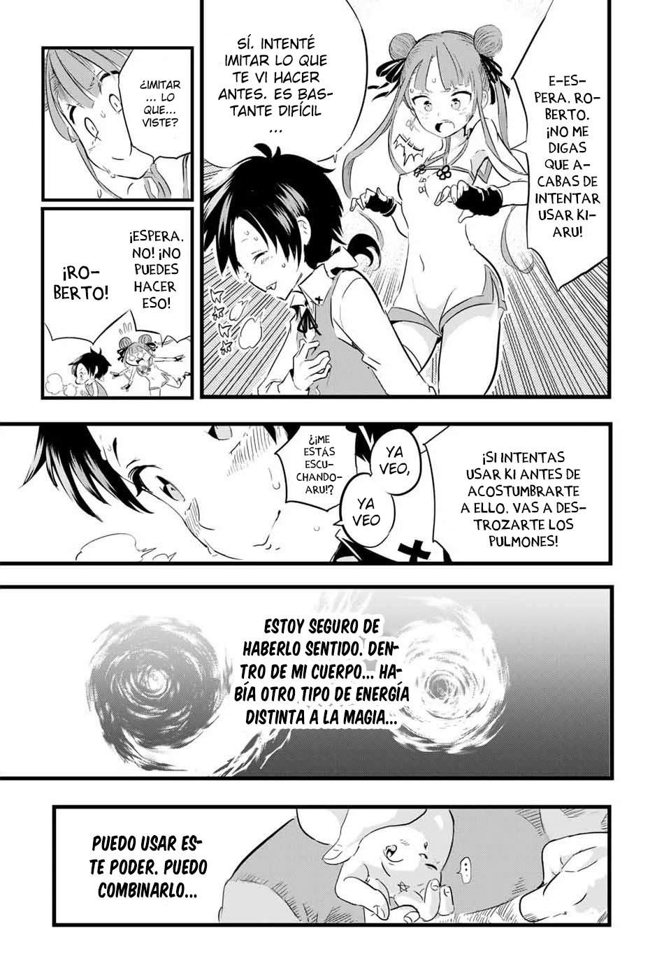 Tensei Shitara dai Nana Ouji dattanode, Kimamani Majutsu o Kiwamemasu Capitulo 4: La aventurera está tramando algo página 12