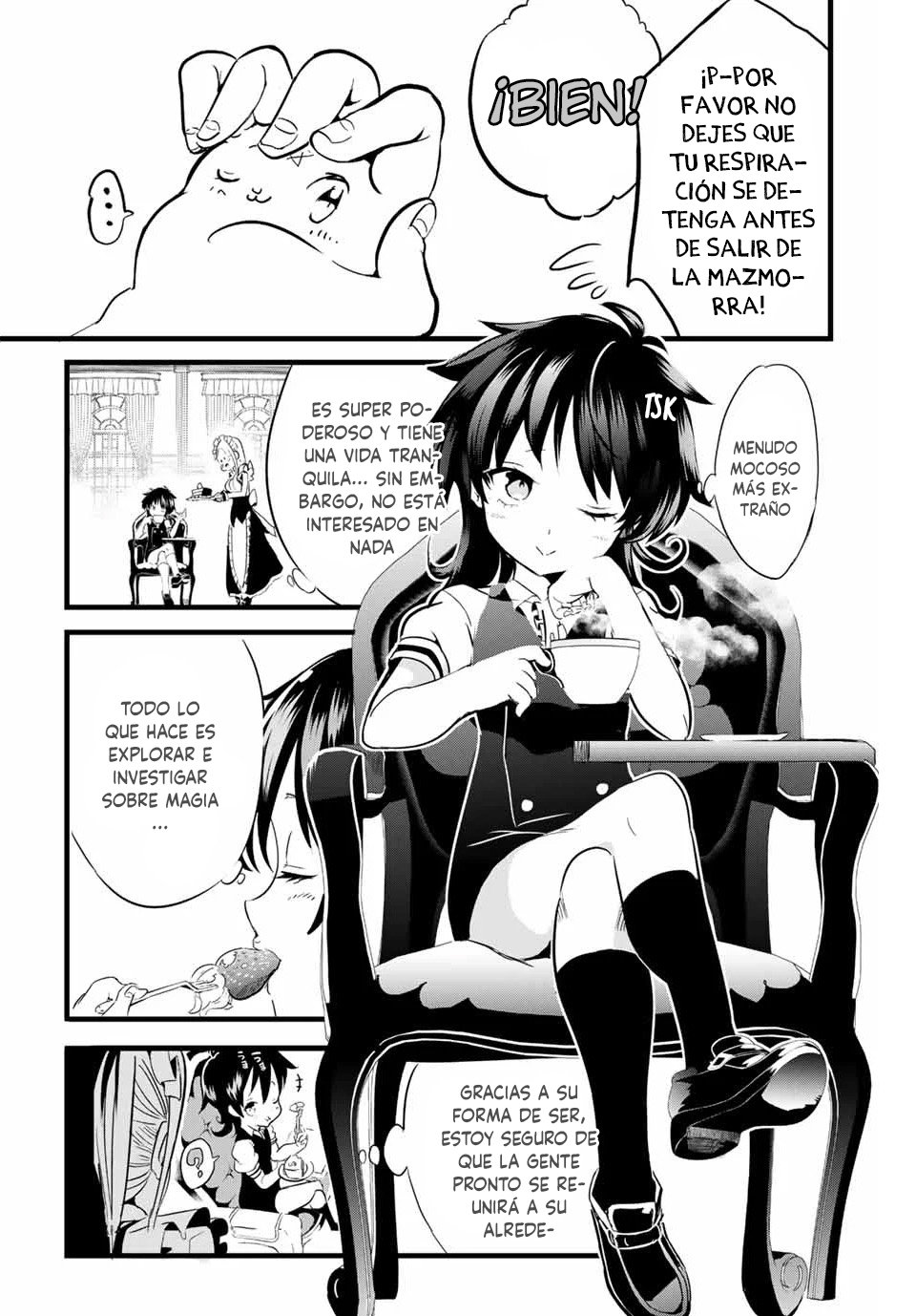 Tensei Shitara dai Nana Ouji dattanode, Kimamani Majutsu o Kiwamemasu Capitulo 4: La aventurera está tramando algo página 14