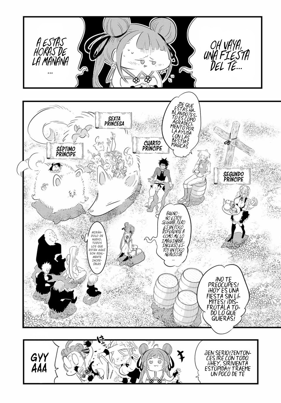Tensei Shitara dai Nana Ouji dattanode, Kimamani Majutsu o Kiwamemasu Capitulo 41: La respuesta de Lloyd página 10