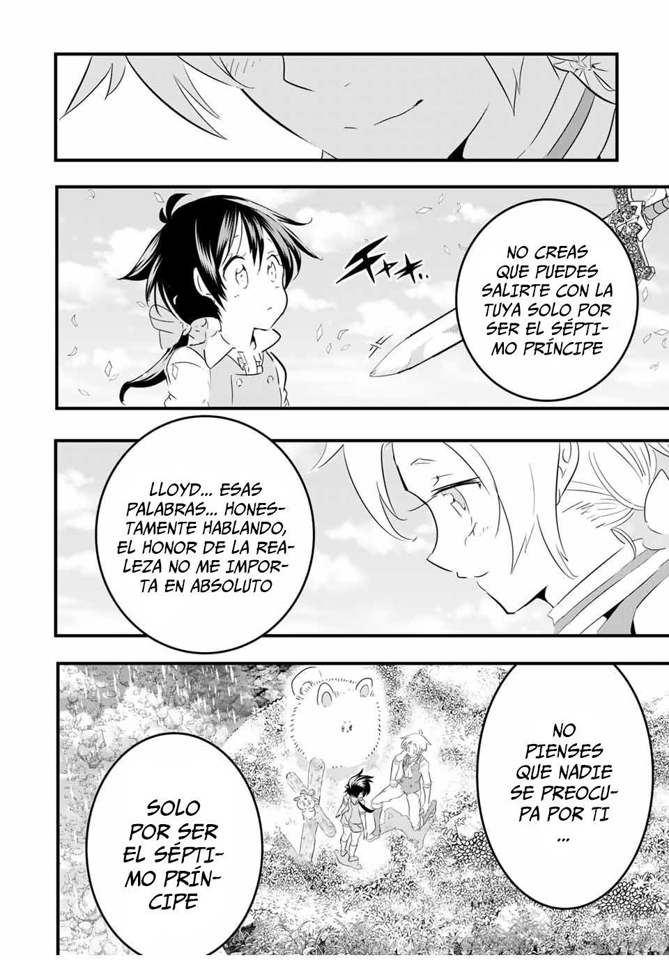 Tensei Shitara dai Nana Ouji dattanode, Kimamani Majutsu o Kiwamemasu Capitulo 41: La respuesta de Lloyd página 4