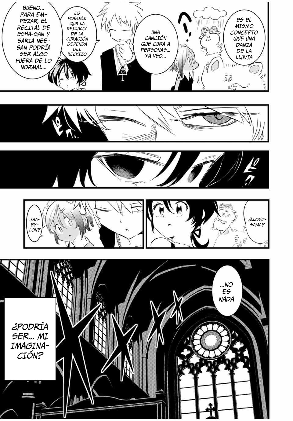 Tensei Shitara dai Nana Ouji dattanode, Kimamani Majutsu o Kiwamemasu Capitulo 45: El recital de Esha y Saria página 5