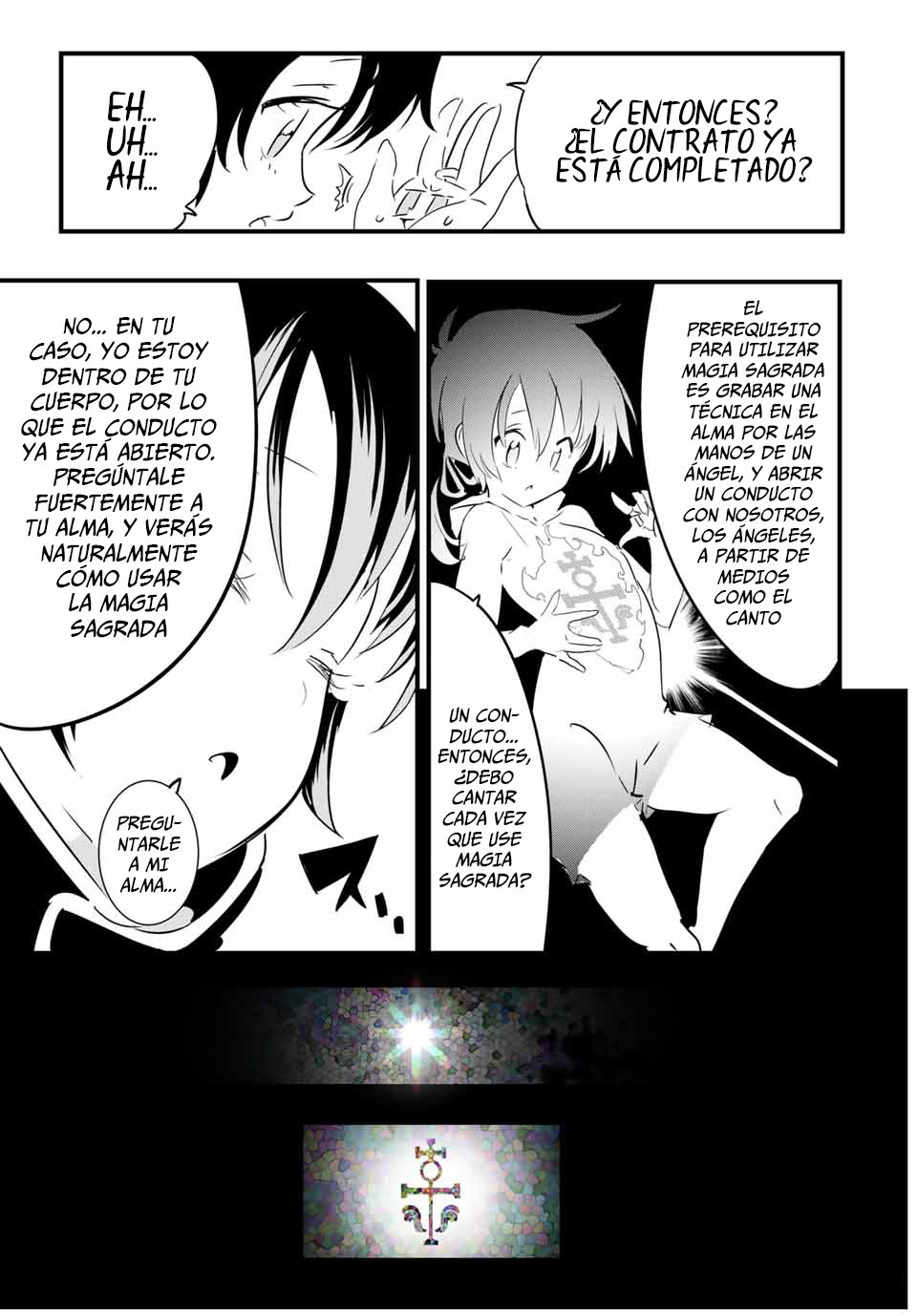 Tensei Shitara dai Nana Ouji dattanode, Kimamani Majutsu o Kiwamemasu Capitulo 49: Aprendamos magia sagrada página 5
