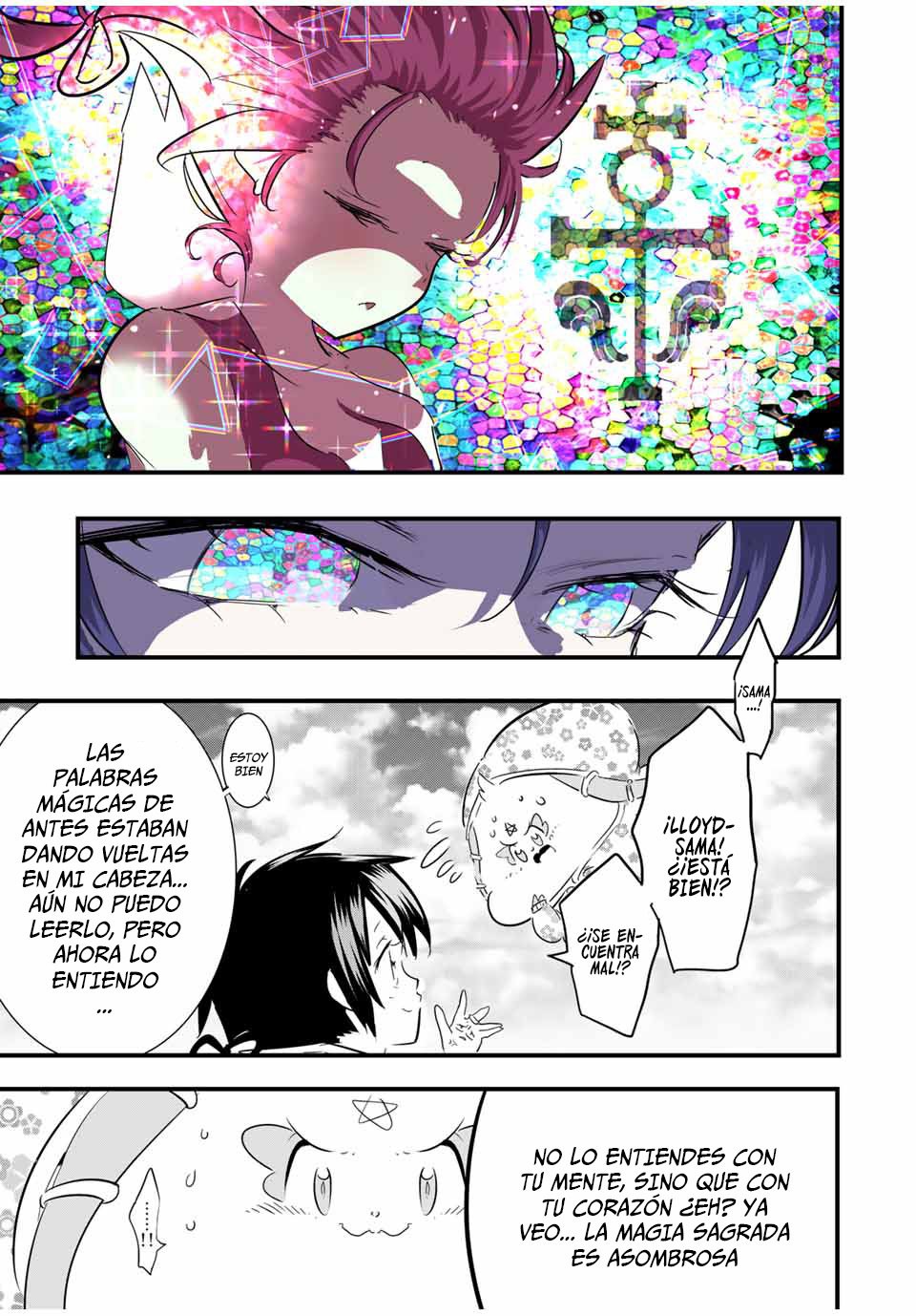 Tensei Shitara dai Nana Ouji dattanode, Kimamani Majutsu o Kiwamemasu Capitulo 49: Aprendamos magia sagrada página 7